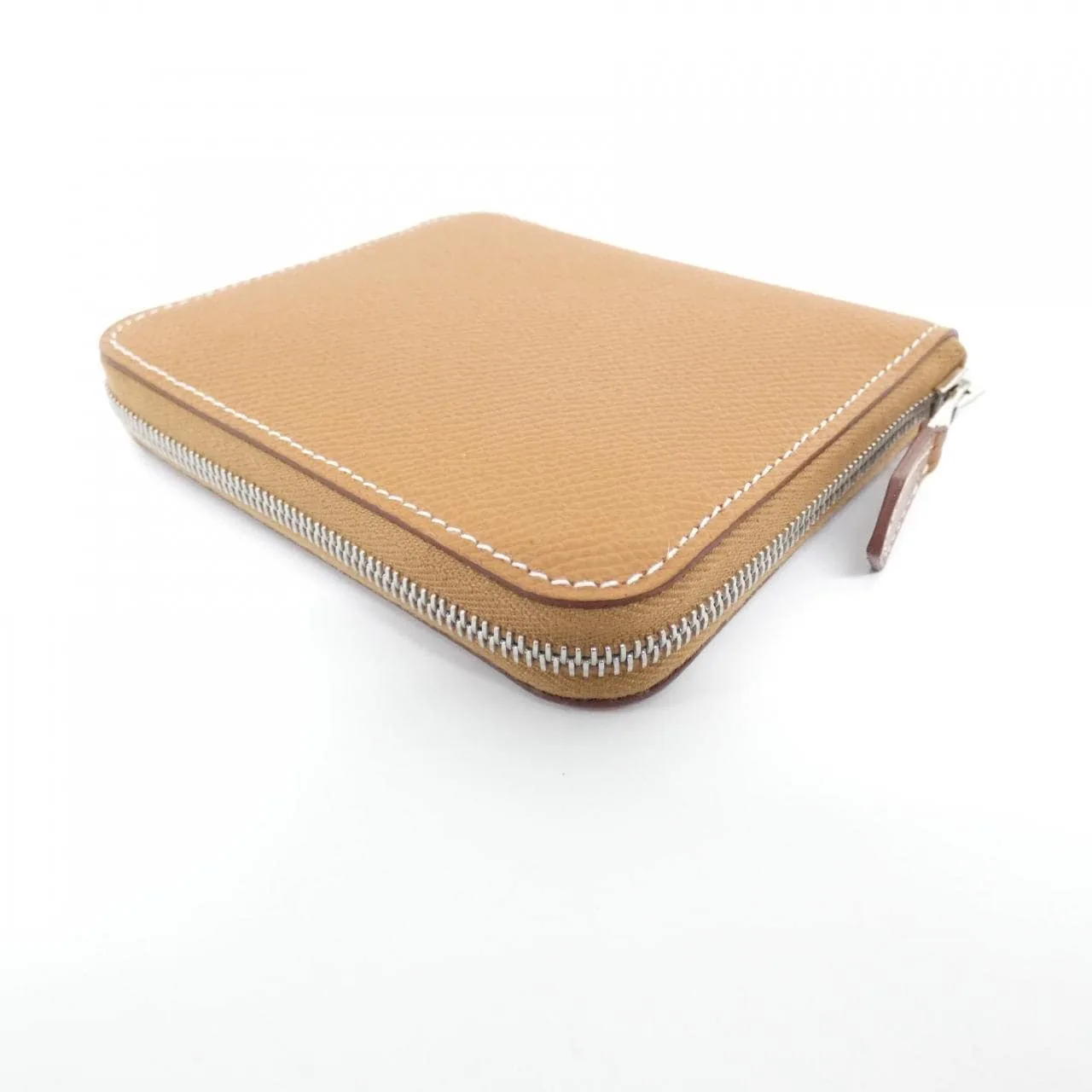 HERMES 070669CK Wallet Epsom 金色 Epsom 皮 中古品A - 縮圖 2