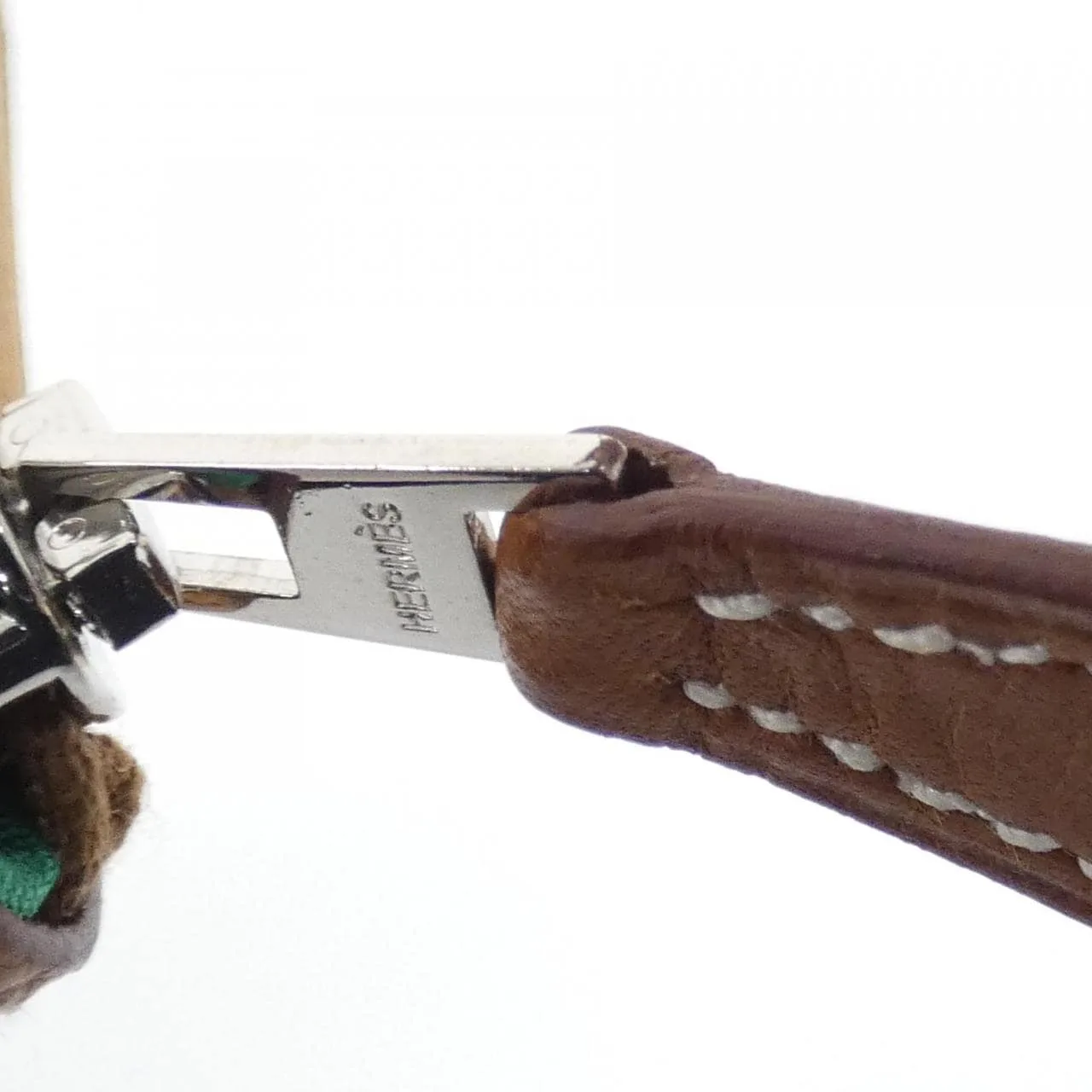 HERMES 070669CK Wallet Epsom 金色 Epsom 皮 中古品A - 縮圖 4