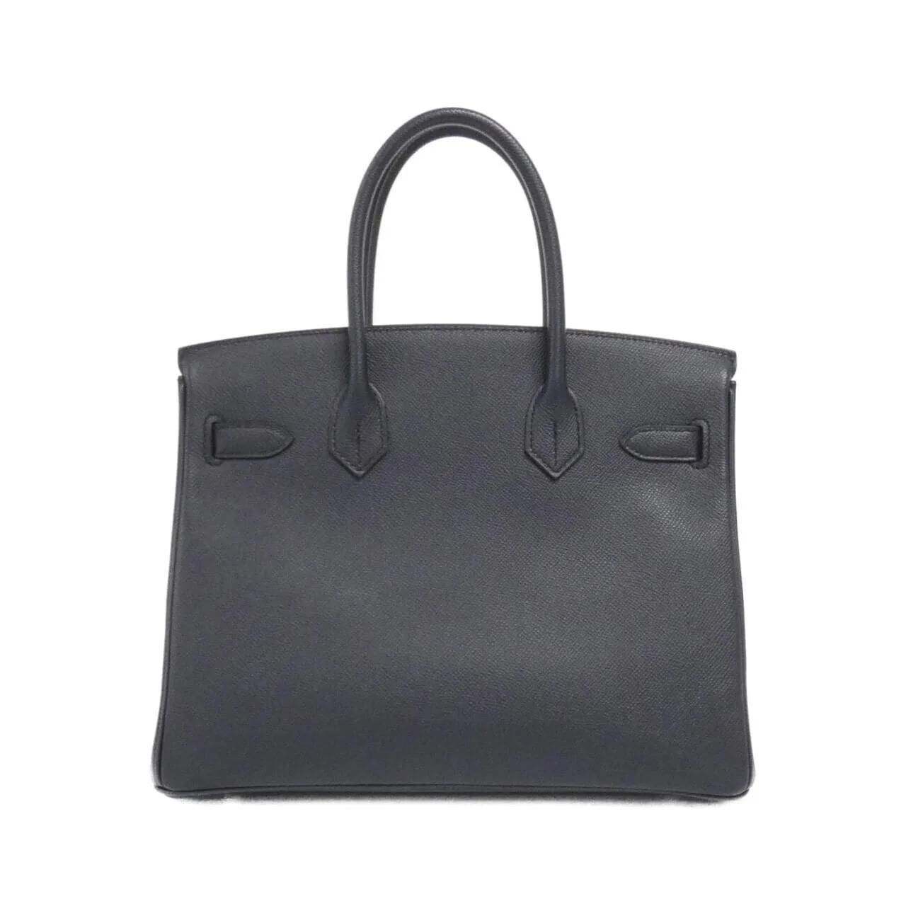 HERMES Birkin 041701CK Handbag Epsom 藍色 Epsom 皮 中古品A - 縮圖 2