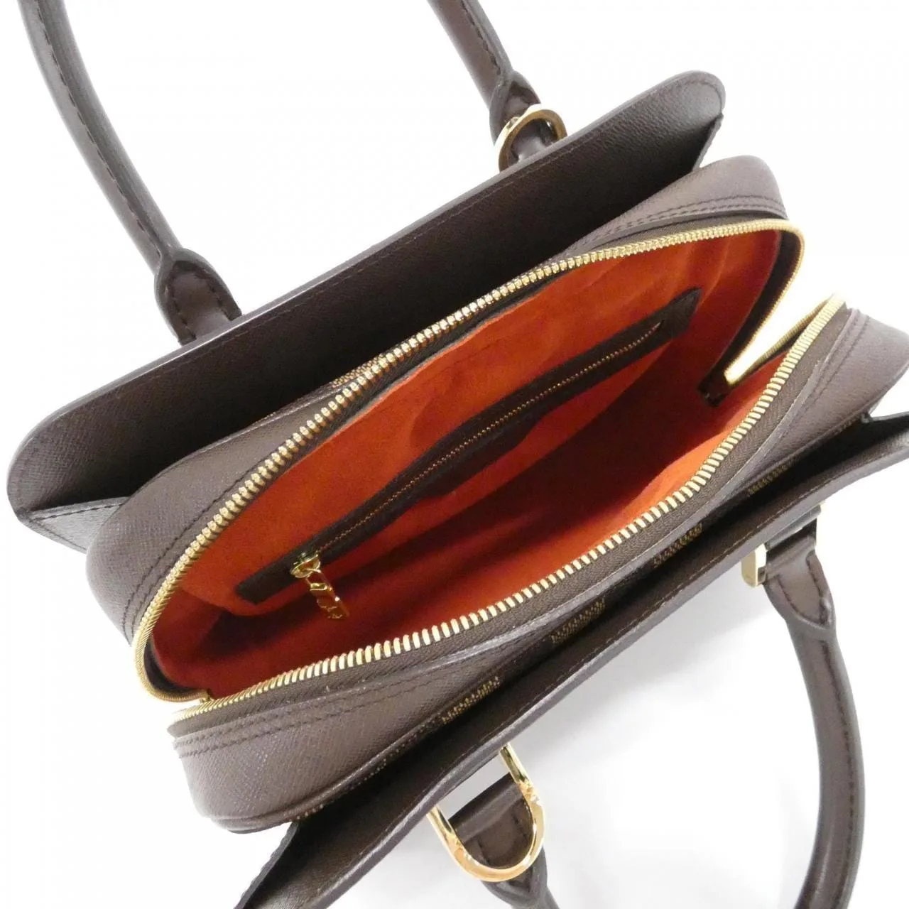 LOUIS VUITTON N51155 Handbag Damier 黑色 Damier 中古品A - 縮圖 6