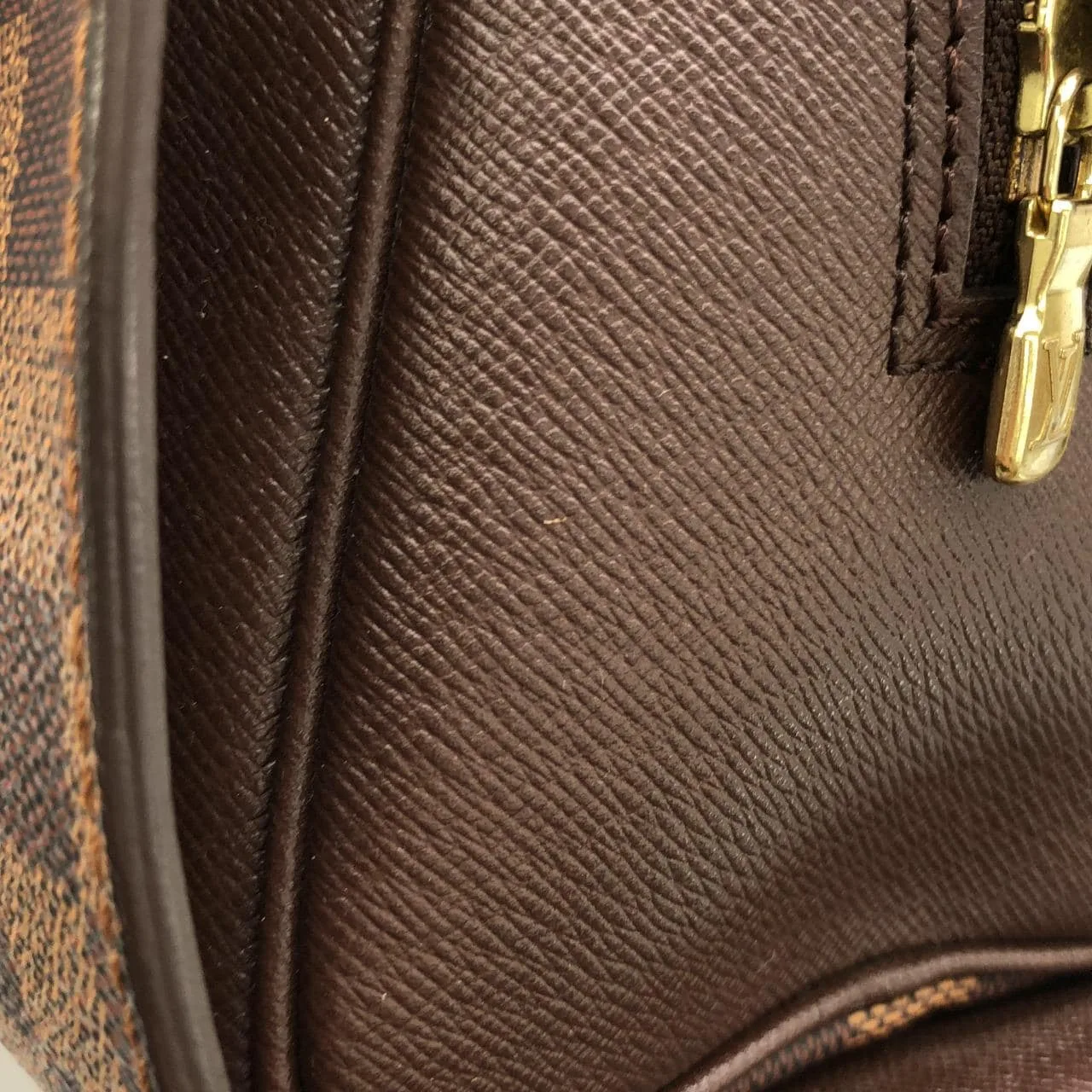 LOUIS VUITTON N51155 Handbag Damier 黑色 Damier 中古品A - 縮圖 3