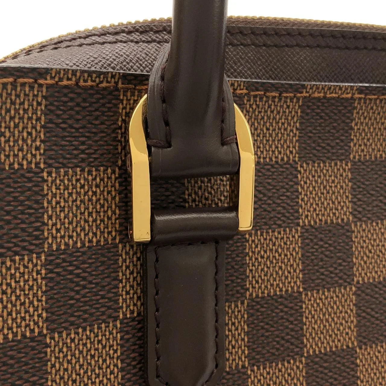 LOUIS VUITTON N51155 Handbag Damier 黑色 Damier 中古品A - 縮圖 5