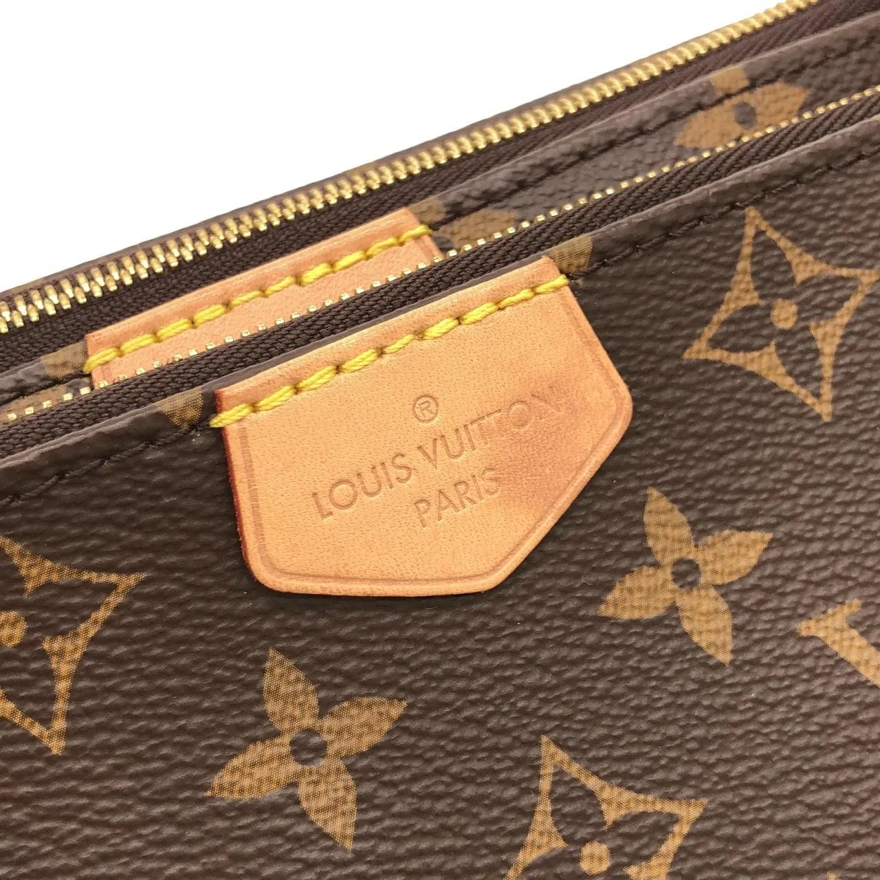 LOUIS VUITTON Pochette M44840 Shoulder Monogram Black Monogram Rank A - Thumbnail 4