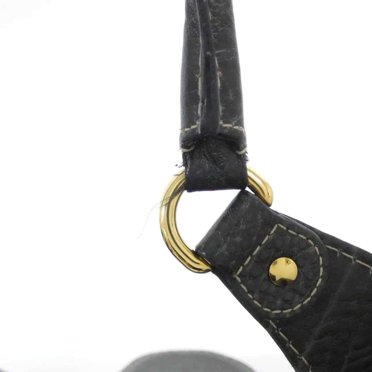 GUCCI 223958 Shoulder Leather 灰色 皮革 中古品A - 縮圖 7