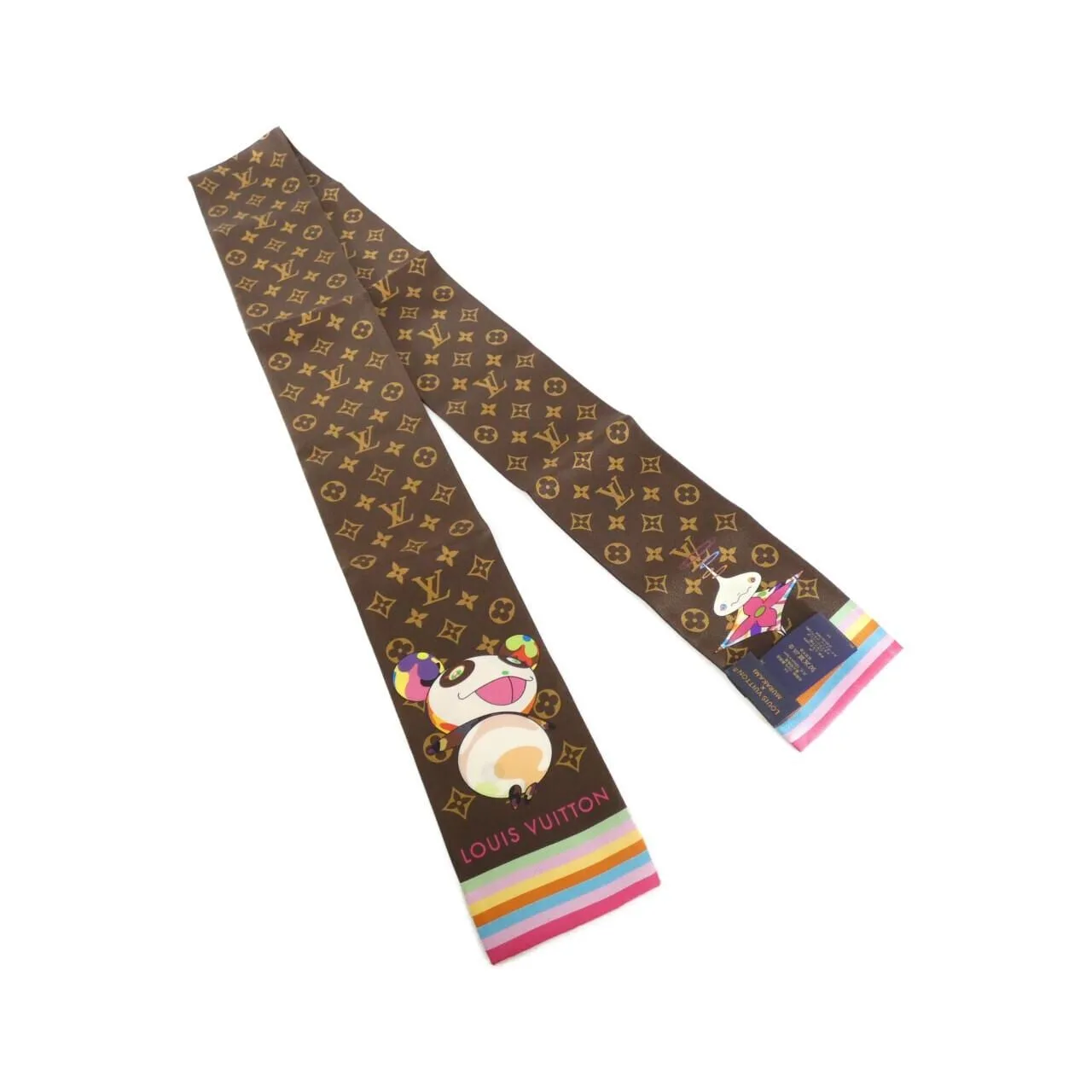 LOUIS VUITTON M96083 Scarf Monogram Black