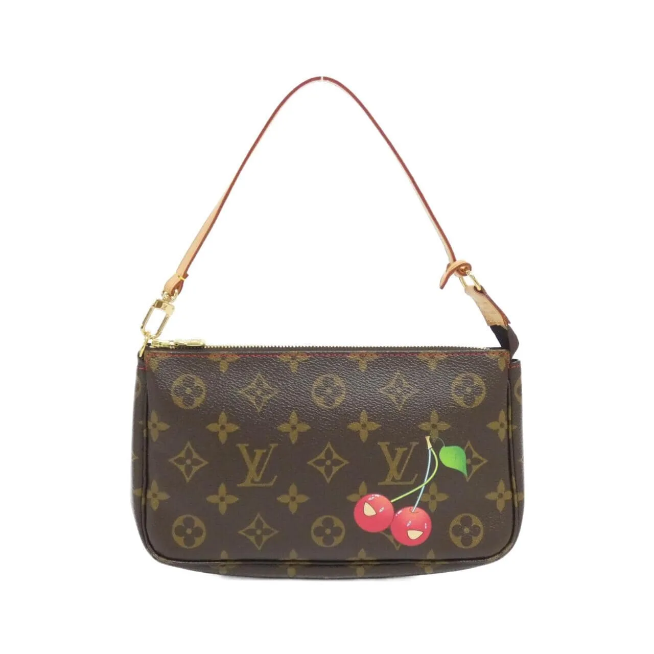 LOUIS VUITTON Pochette M95008 Pochette Monogram Black