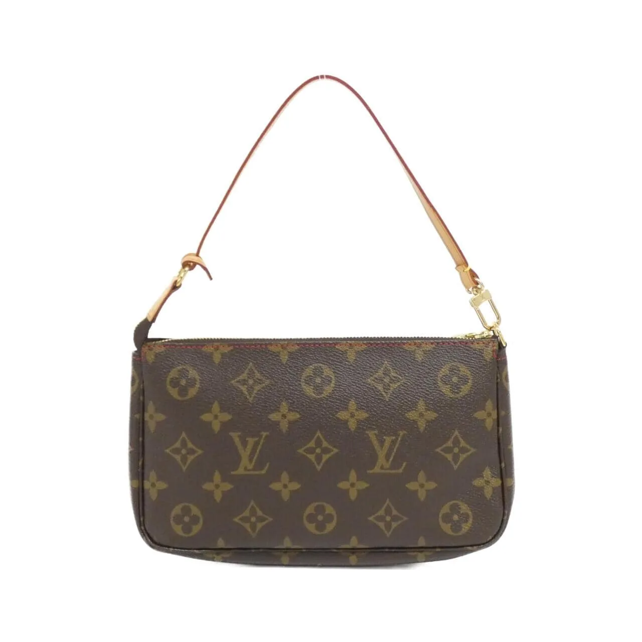 LOUIS VUITTON Pochette M95008 Pochette Monogram 黑色 Monogram 中古品A - 縮圖 2