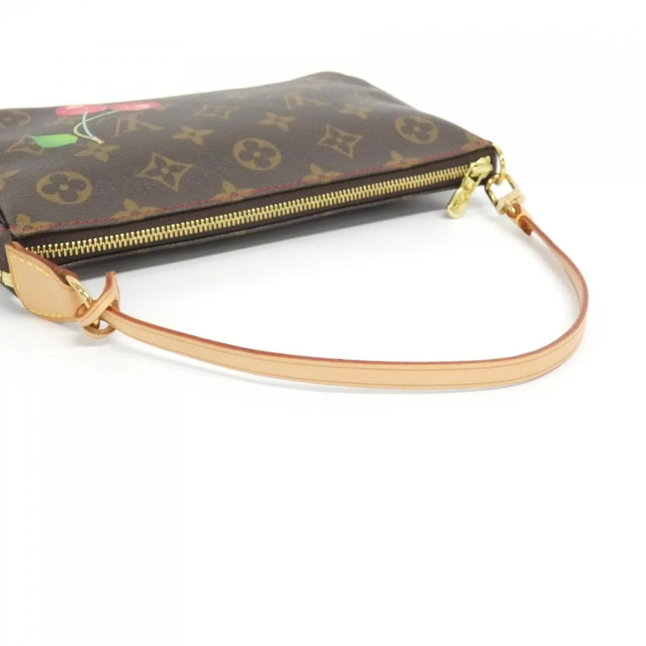 LOUIS VUITTON Pochette M95008 Pochette Monogram 黑色 Monogram 中古品A - 縮圖 4