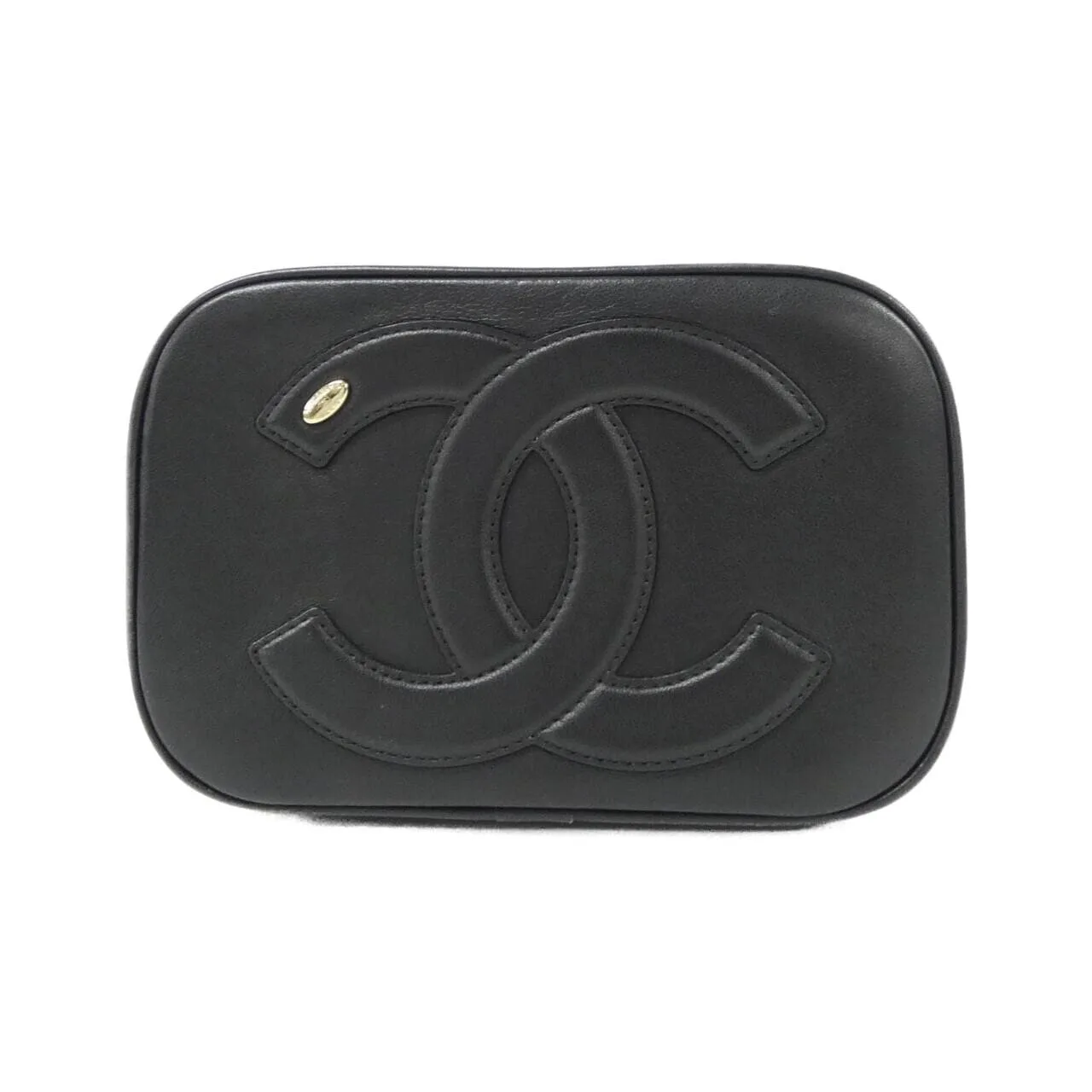 CHANEL AS0406 Belt Lambskin Black