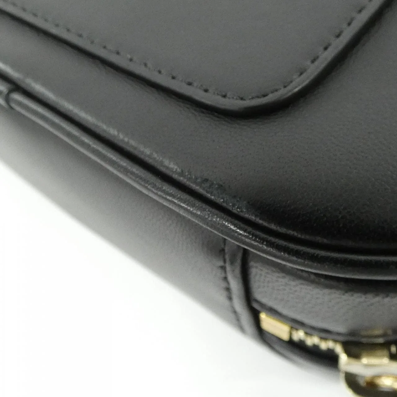 CHANEL AS0406 Belt Lambskin 黑色 羊皮 中古品A - 縮圖 3