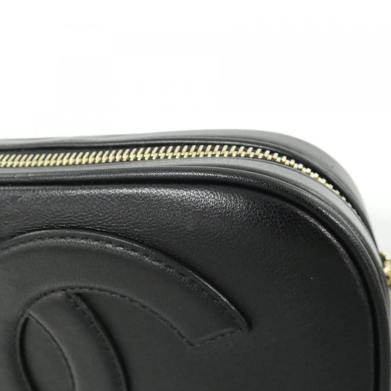 CHANEL AS0406 Belt Lambskin 黑色 羊皮 中古品A - 縮圖 5