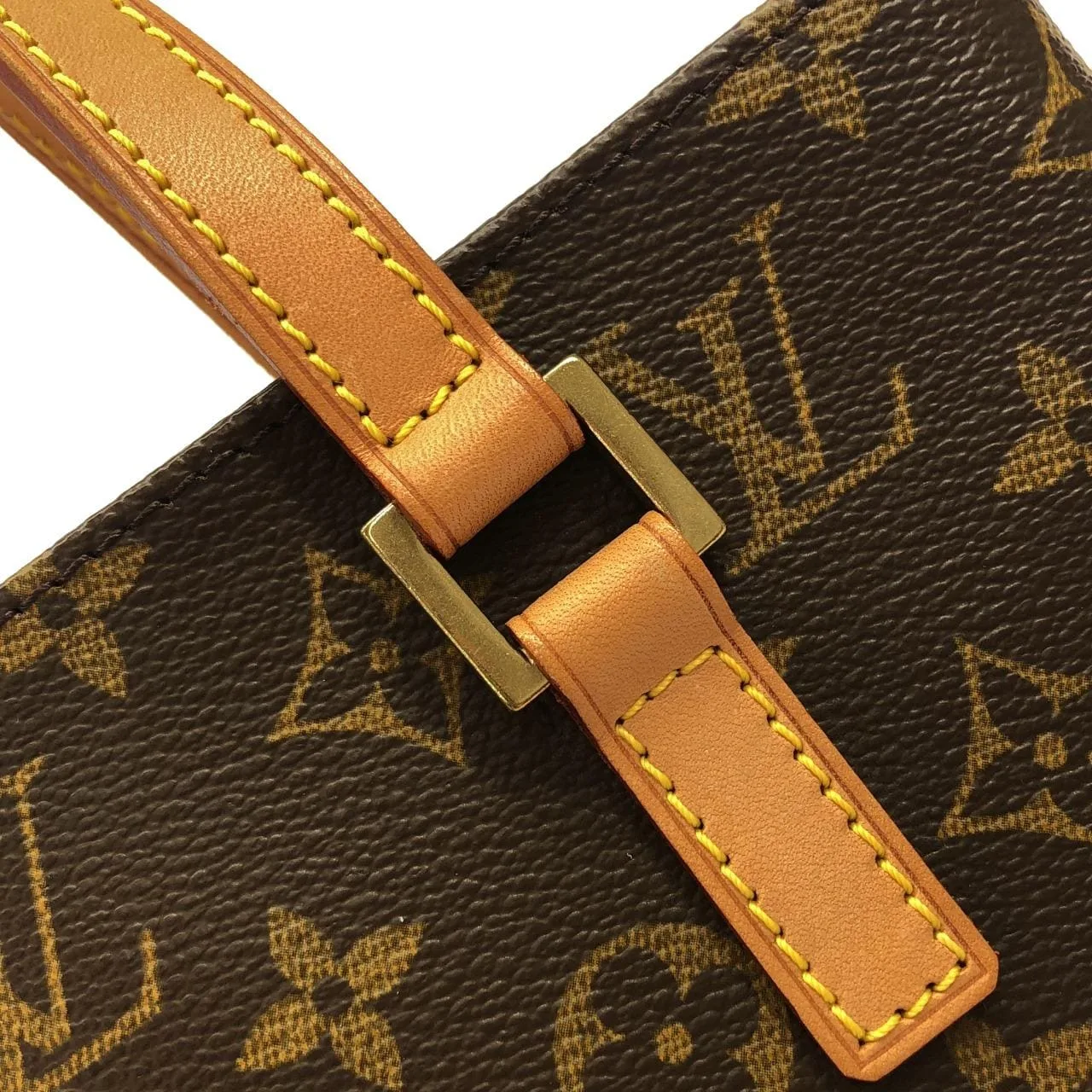 LOUIS VUITTON M51172 Handbag Monogram 黑色 Monogram 中古品A - 縮圖 4