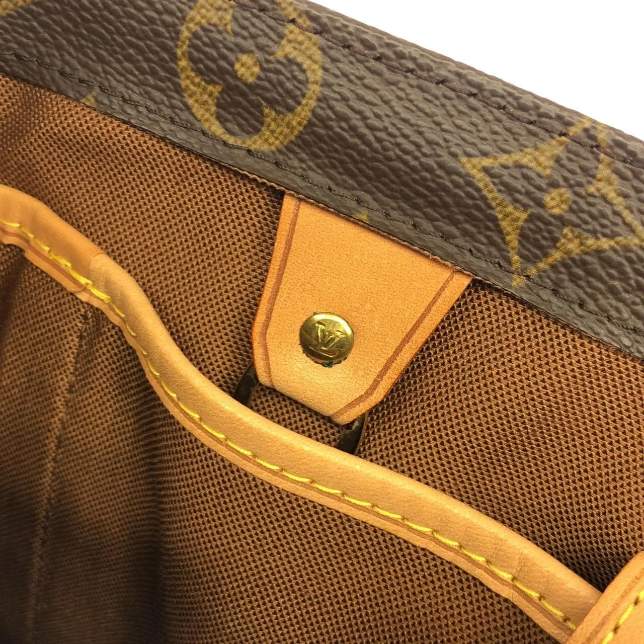 LOUIS VUITTON M51172 Handbag Monogram 黑色 Monogram 中古品A - 縮圖 7