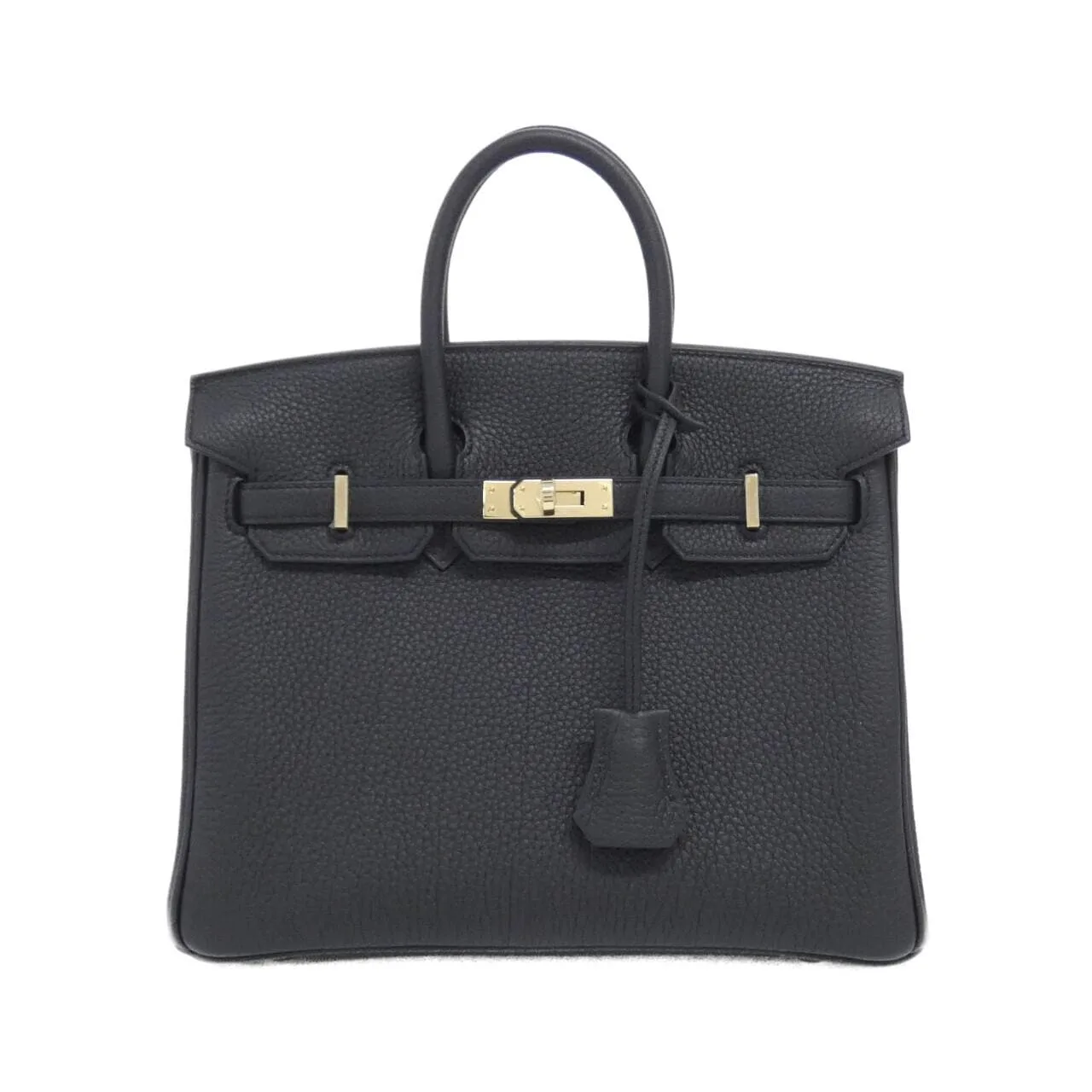 HERMES Birkin 057208CP Handbag Togo Black