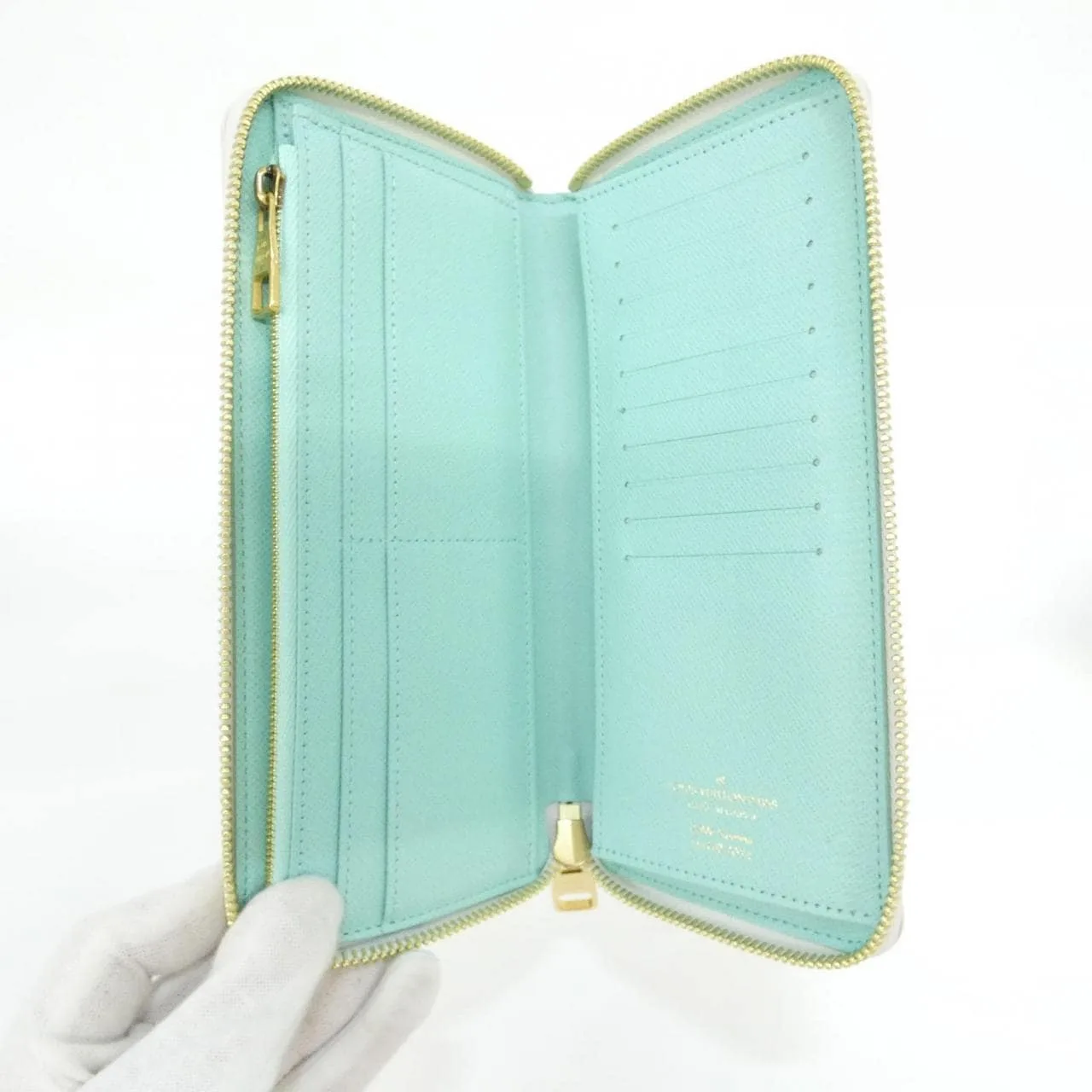 LOUIS VUITTON N40675 Wallet Damier Black Damier Rank A - Thumbnail 4