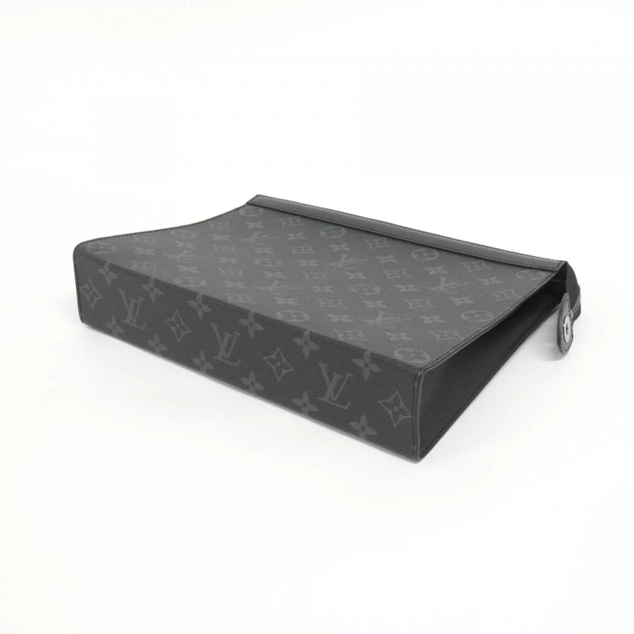 LOUIS VUITTON Pochette M61692 Handbag Monogram 黑色 Monogram 中古品A - 縮圖 2