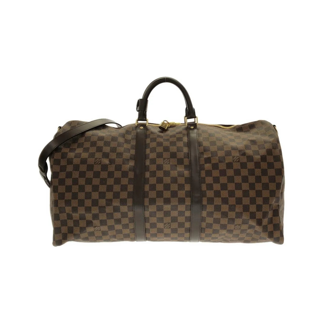 LOUIS VUITTON Keepall N41414 Boston Damier Black