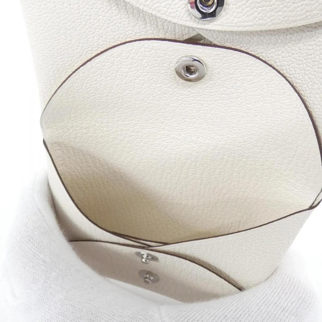 HERMES 082977CK Coin Case Black Rank A - Thumbnail 4