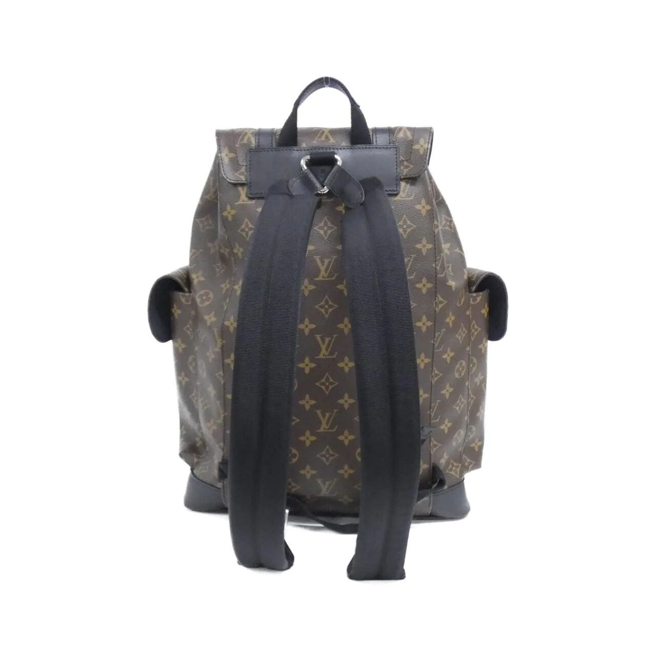 LOUIS VUITTON Christopher M43735 Backpack Monogram 黑色 Monogram 中古品A - 縮圖 2