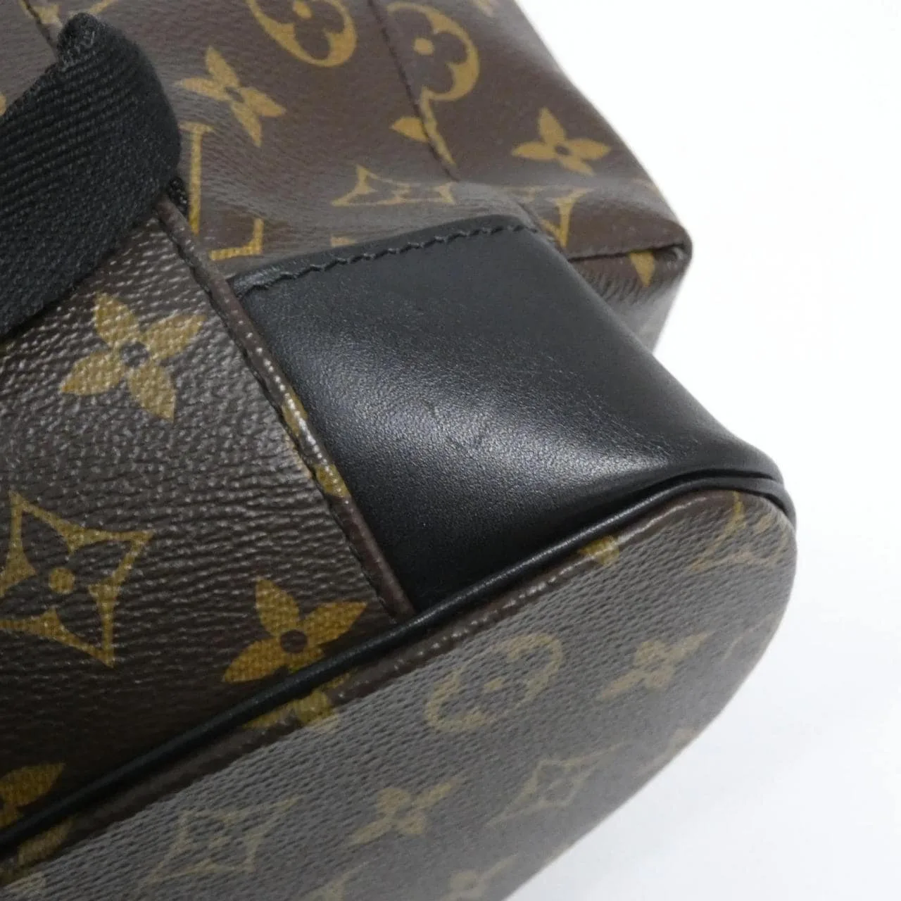 LOUIS VUITTON Christopher M43735 Backpack Monogram 黑色 Monogram 中古品A - 縮圖 4