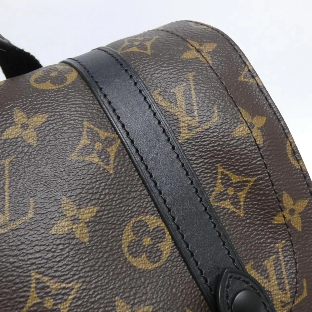 LOUIS VUITTON Christopher M43735 Backpack Monogram 黑色 Monogram 中古品A - 縮圖 6