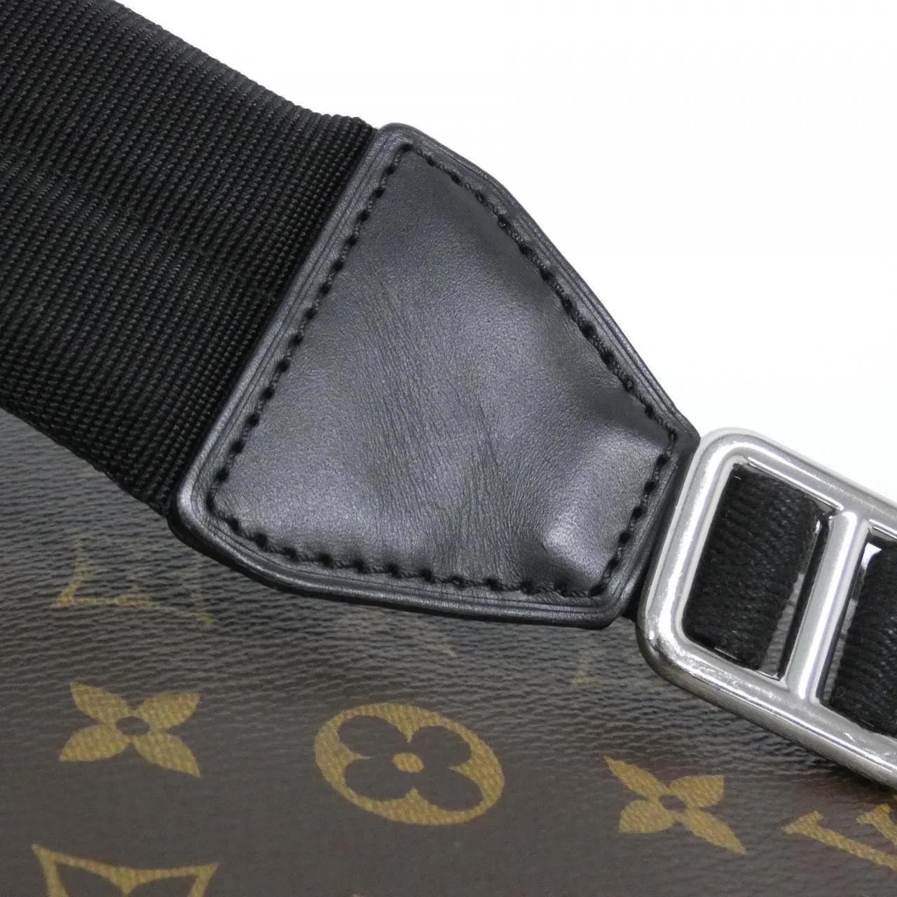 LOUIS VUITTON Christopher M43735 Backpack Monogram 黑色 Monogram 中古品A - 縮圖 8
