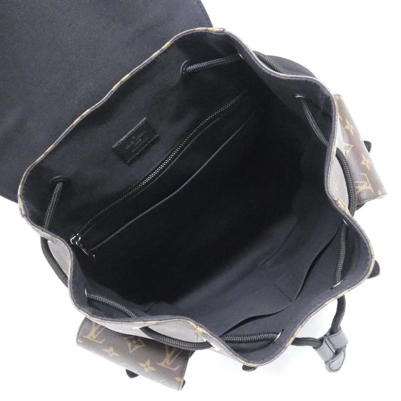 LOUIS VUITTON Christopher M43735 Backpack Monogram 黑色 Monogram 中古品A - 縮圖 9