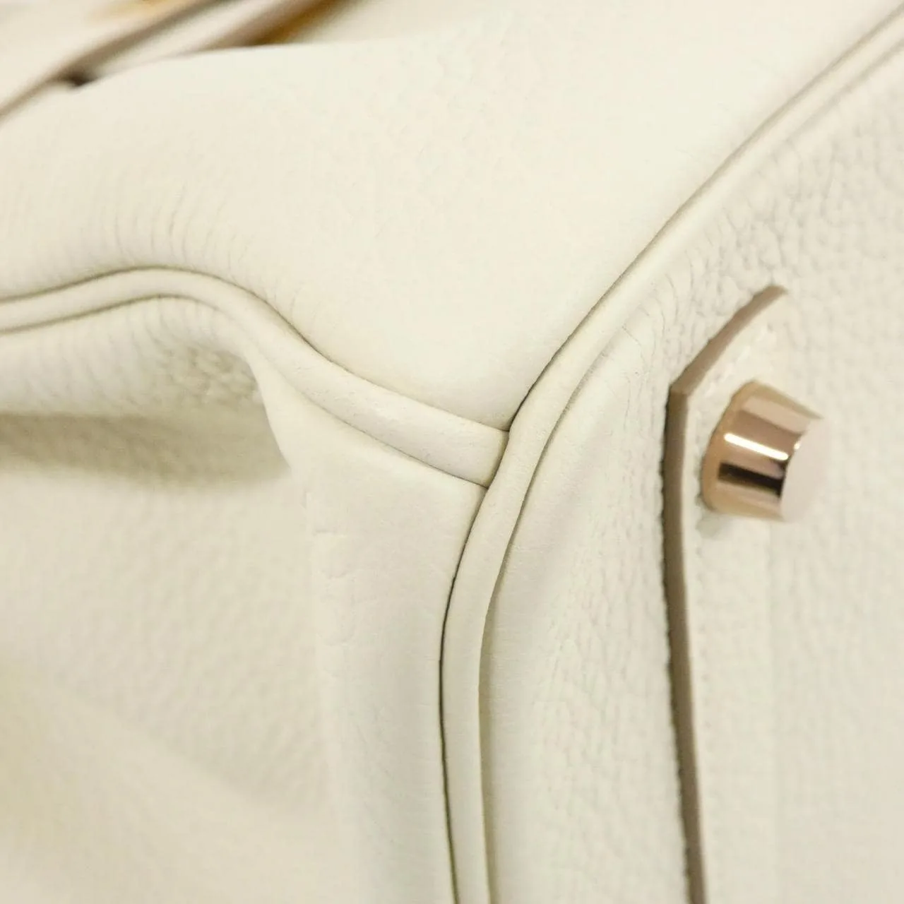 HERMES Birkin 044577CD Handbag Togo 黑色 Togo 牛皮 中古品A - 縮圖 3