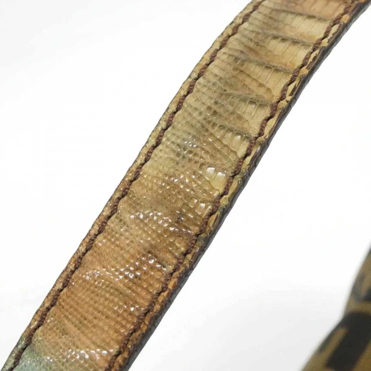 FENDI Baguette 8BR000 O38 Shoulder Canvas Black Canvas Rank A - Thumbnail 6