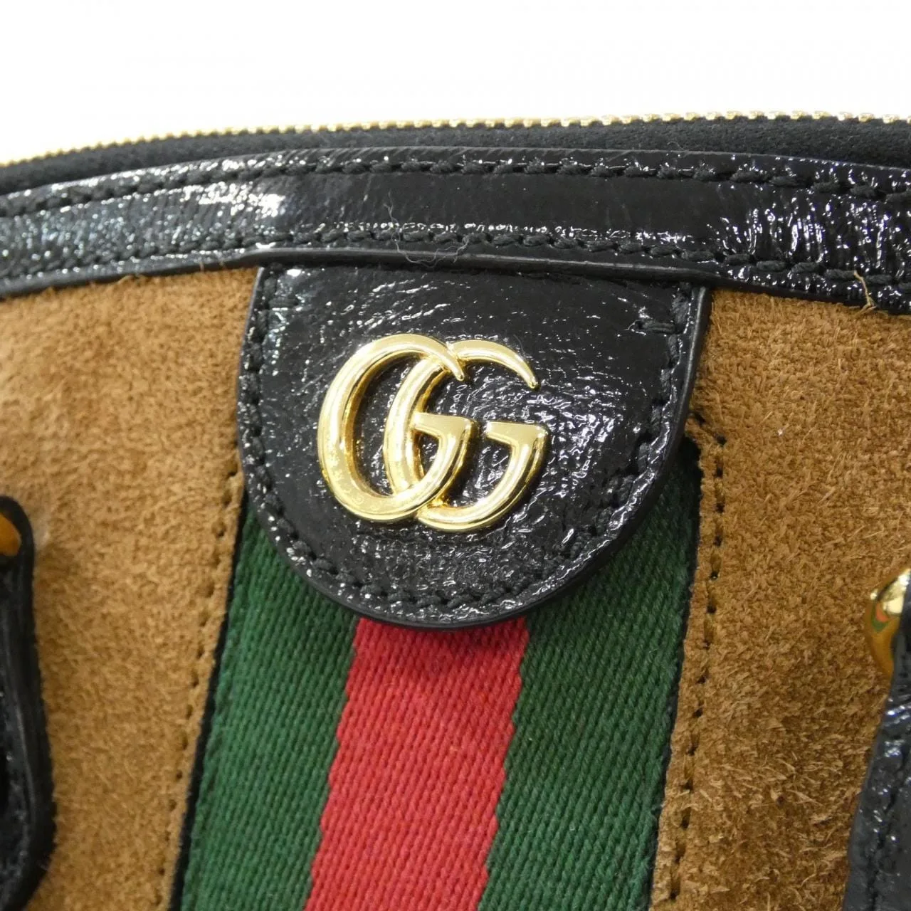 GUCCI Ophidia 524533 Handbag Black Rank B - Thumbnail 4
