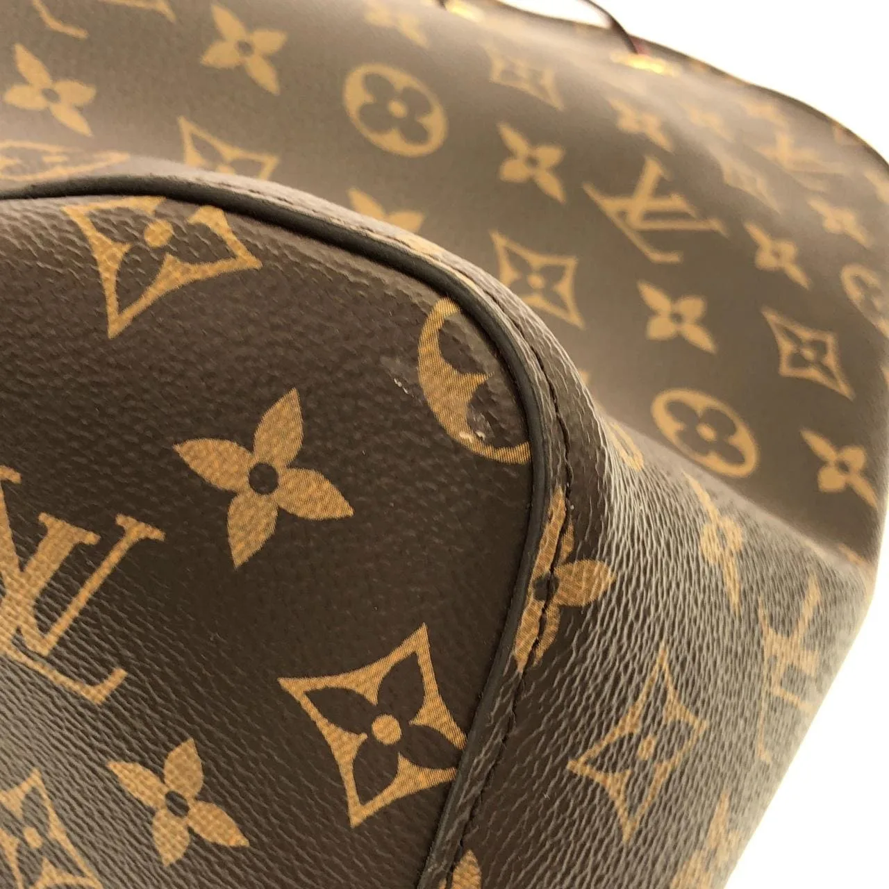 LOUIS VUITTON M43570 Shoulder Monogram 黑色 Monogram 中古品A - 縮圖 3