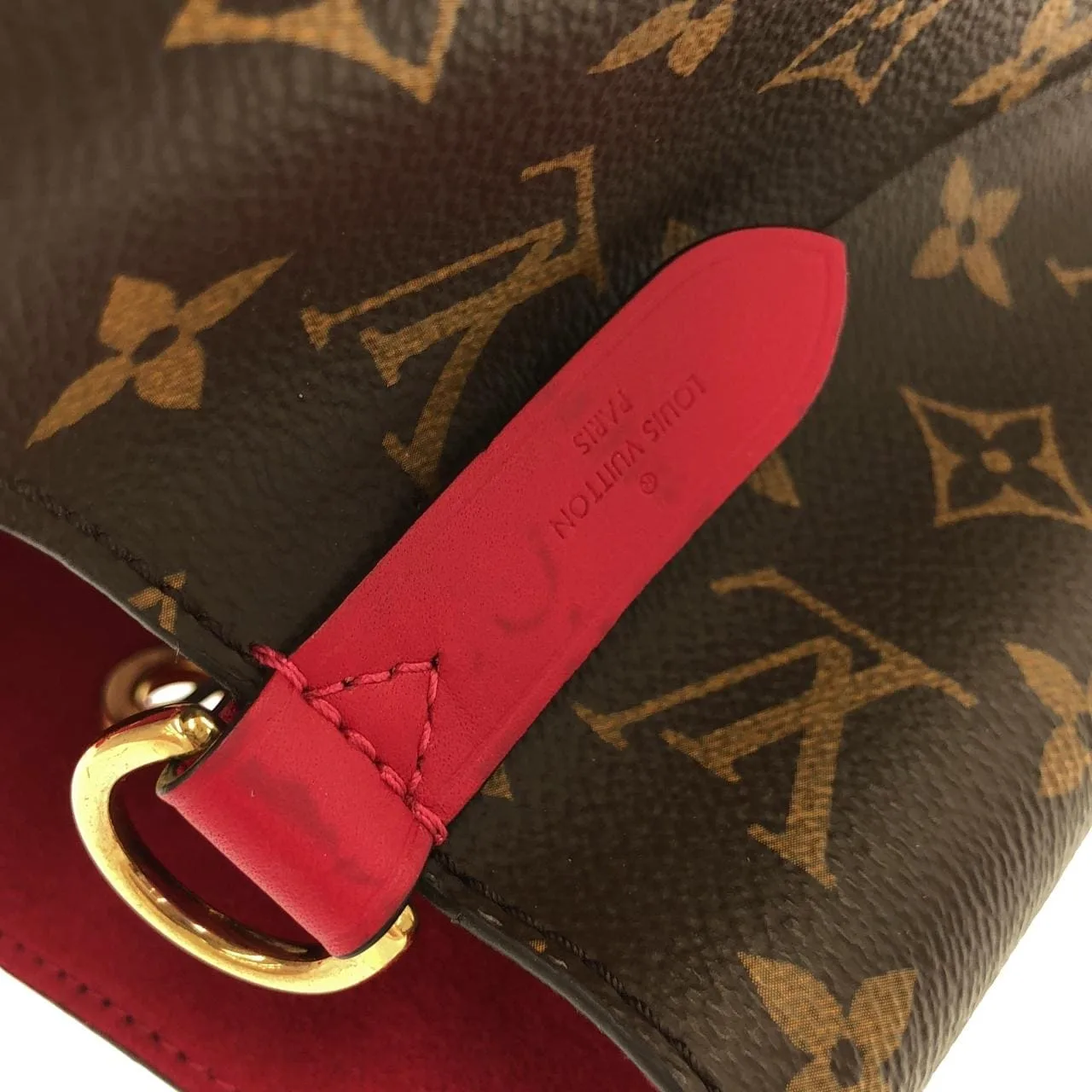 LOUIS VUITTON M43570 Shoulder Monogram 黑色 Monogram 中古品A - 縮圖 5