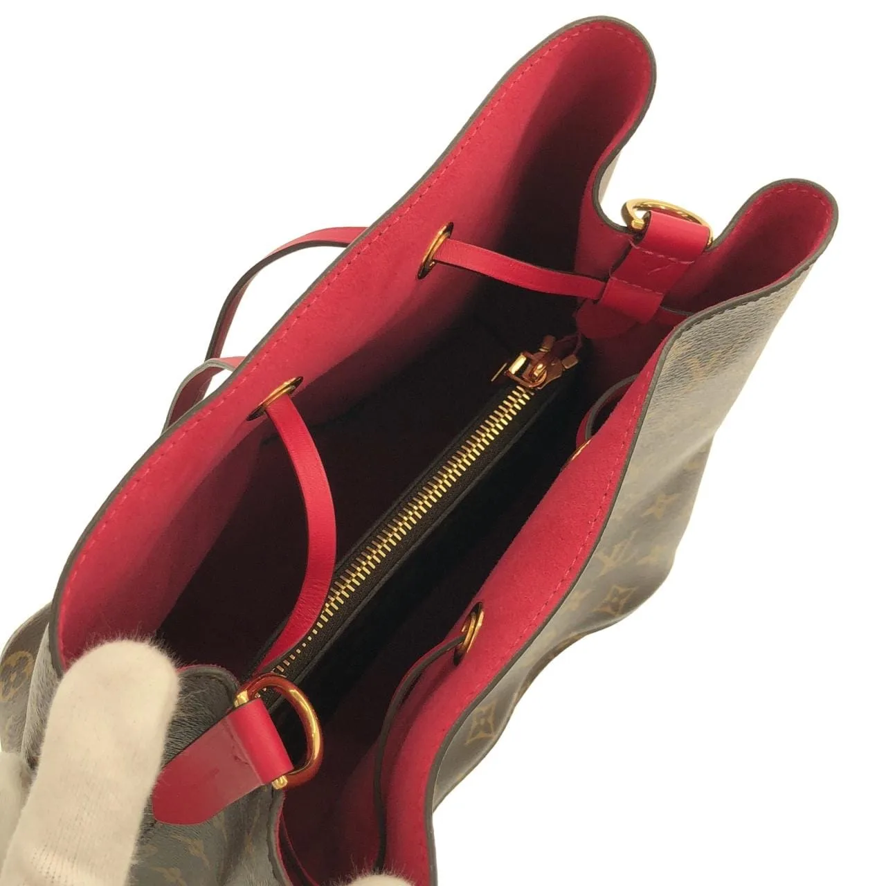 LOUIS VUITTON M43570 Shoulder Monogram 黑色 Monogram 中古品A - 縮圖 8