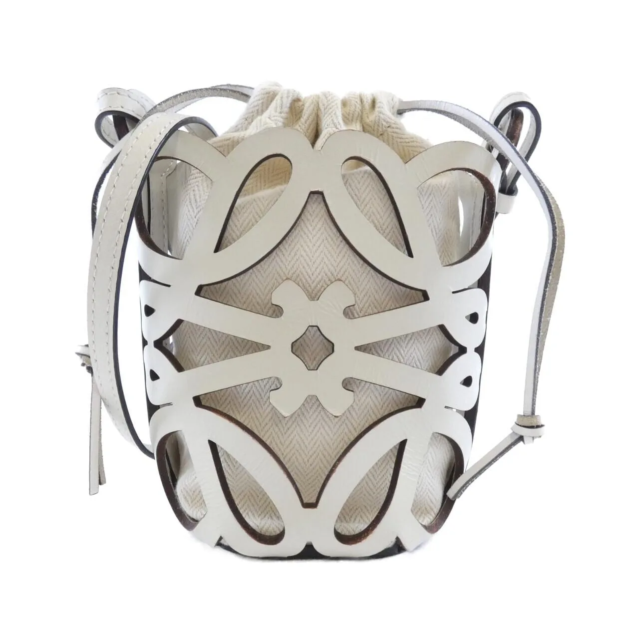 LOEWE C922Y62X07 Handbag Lambskin White