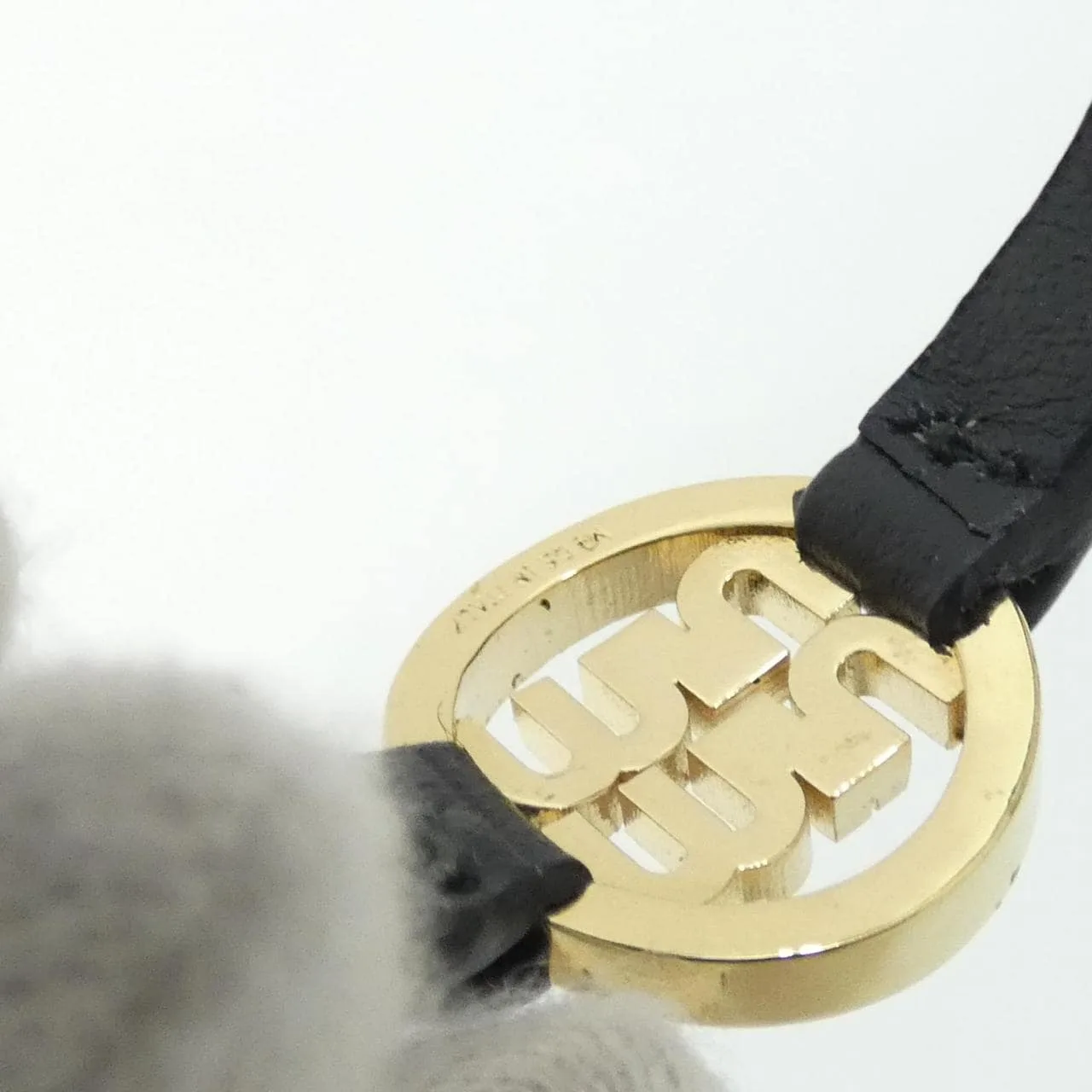 MIU MIU Accessories Leather 黑色 皮革 中古品A - 縮圖 4