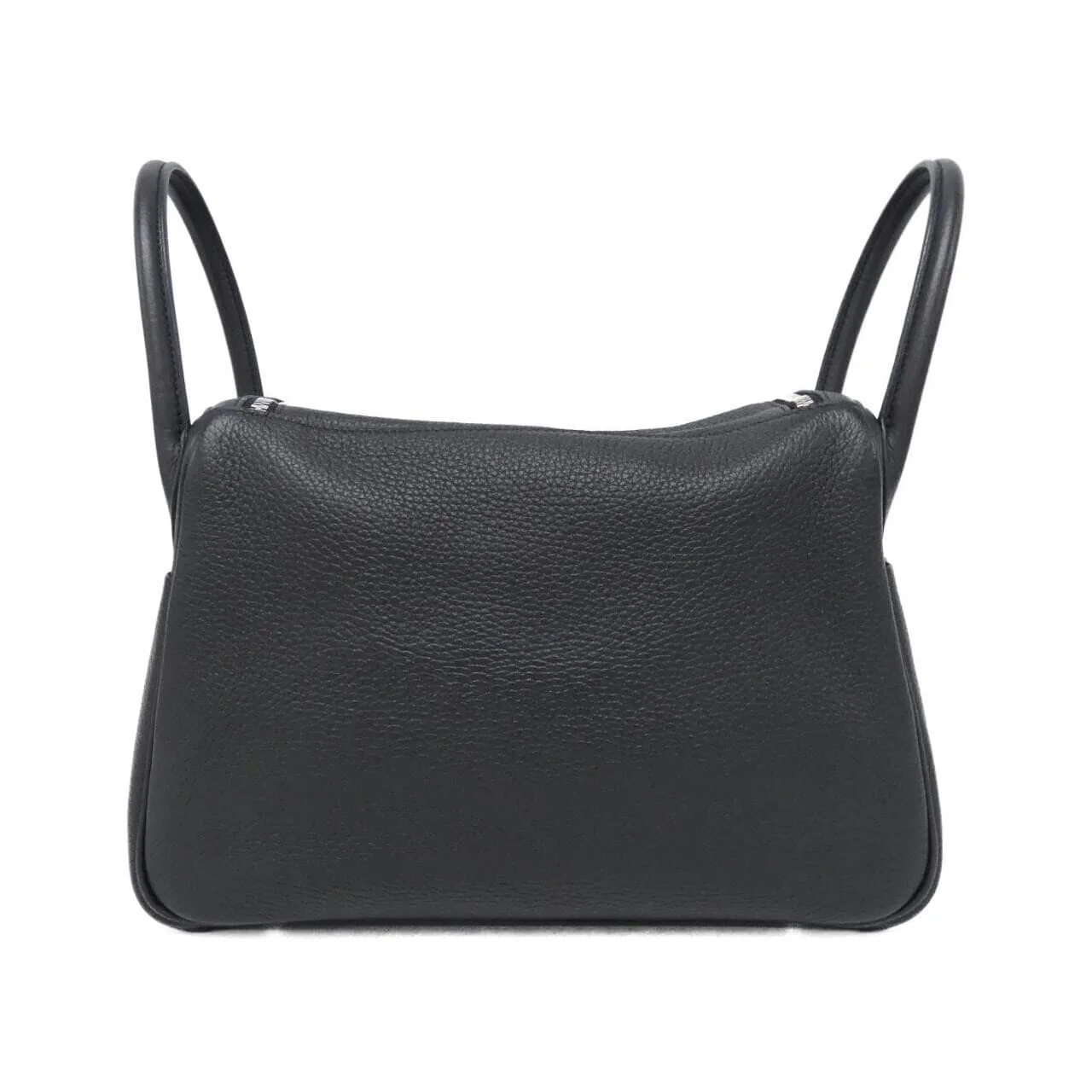 HERMES Lindy 073426CK Shoulder Clemence 黑色 Clemence 皮 中古品A - 縮圖 2