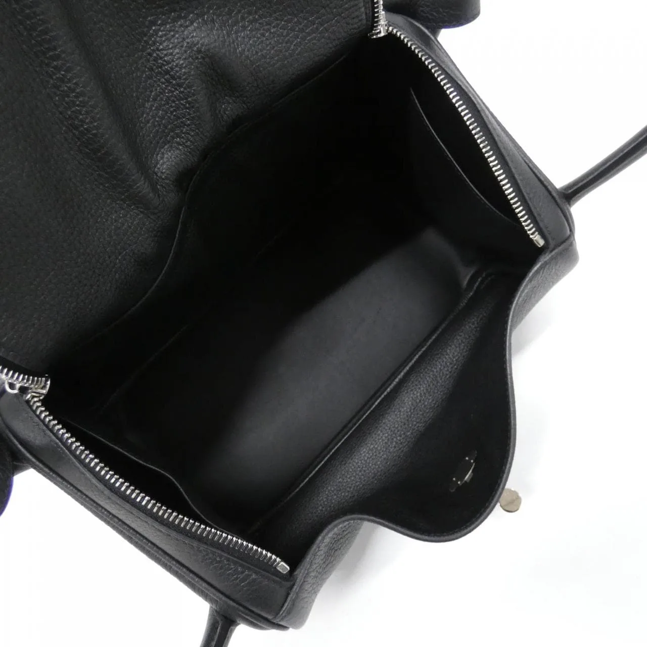 HERMES Lindy 073426CK Shoulder Clemence 黑色 Clemence 皮 中古品A - 縮圖 7