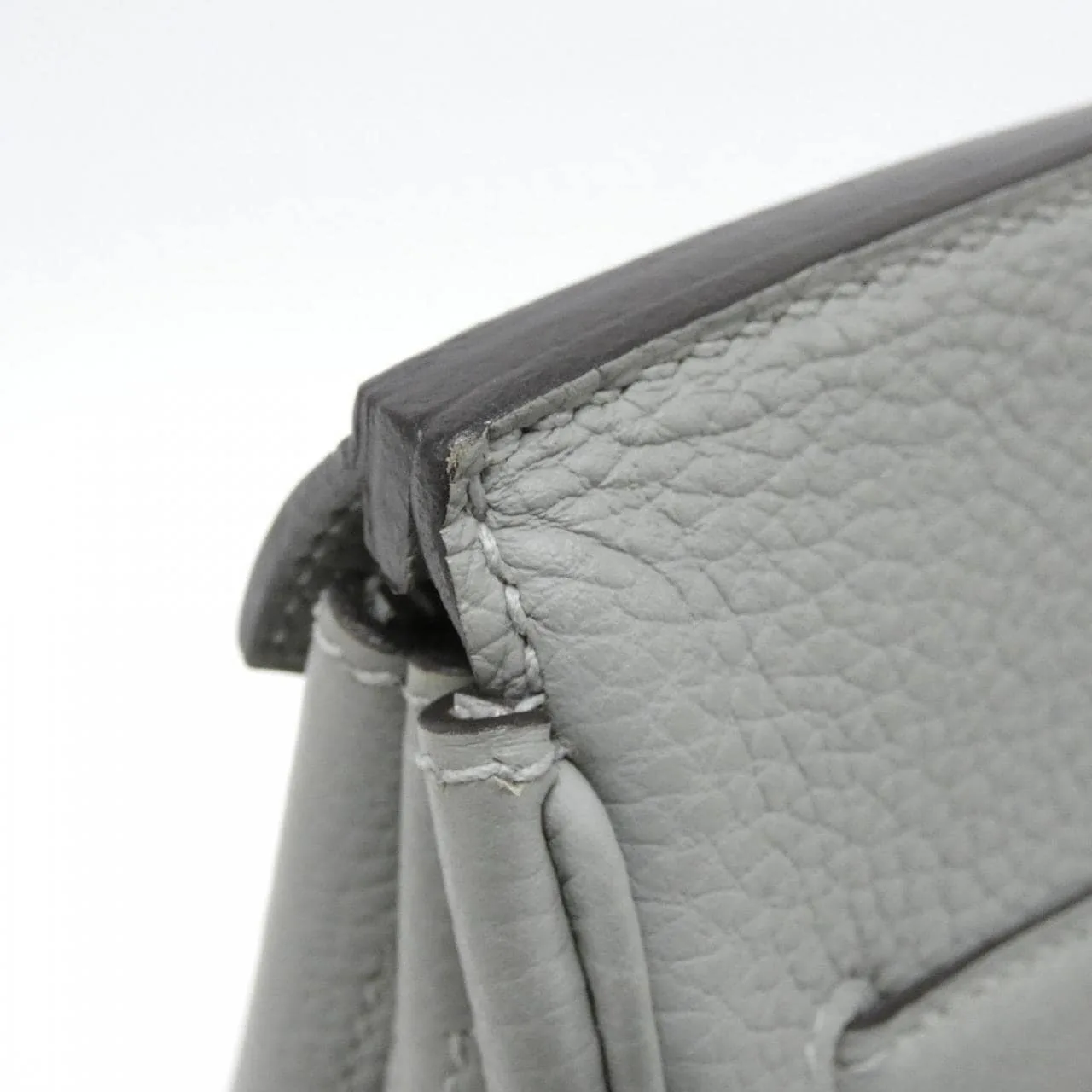 HERMES Birkin 030520CK Handbag Togo Black Togo Leather Rank B - Thumbnail 6