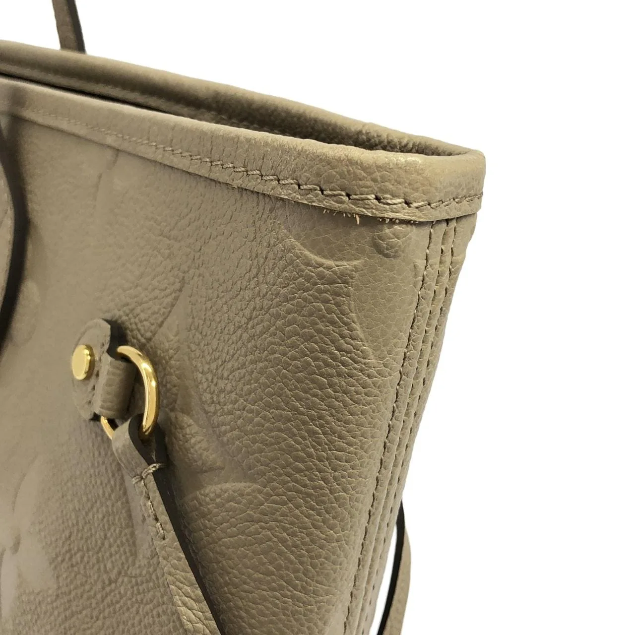 LOUIS VUITTON Neverfull M45686 Tote Monogram 黑色 Monogram 中古品A - 縮圖 3