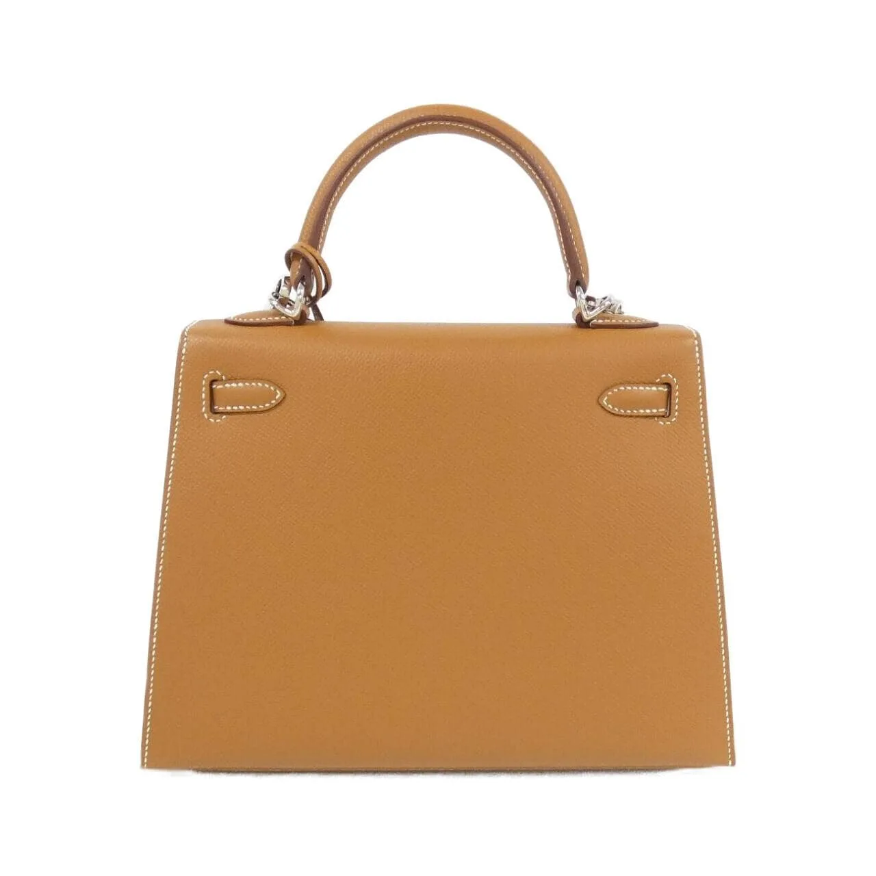 HERMES Kelly 038416CK Handbag Epsom Gold Epsom Leather Rank A - Thumbnail 2