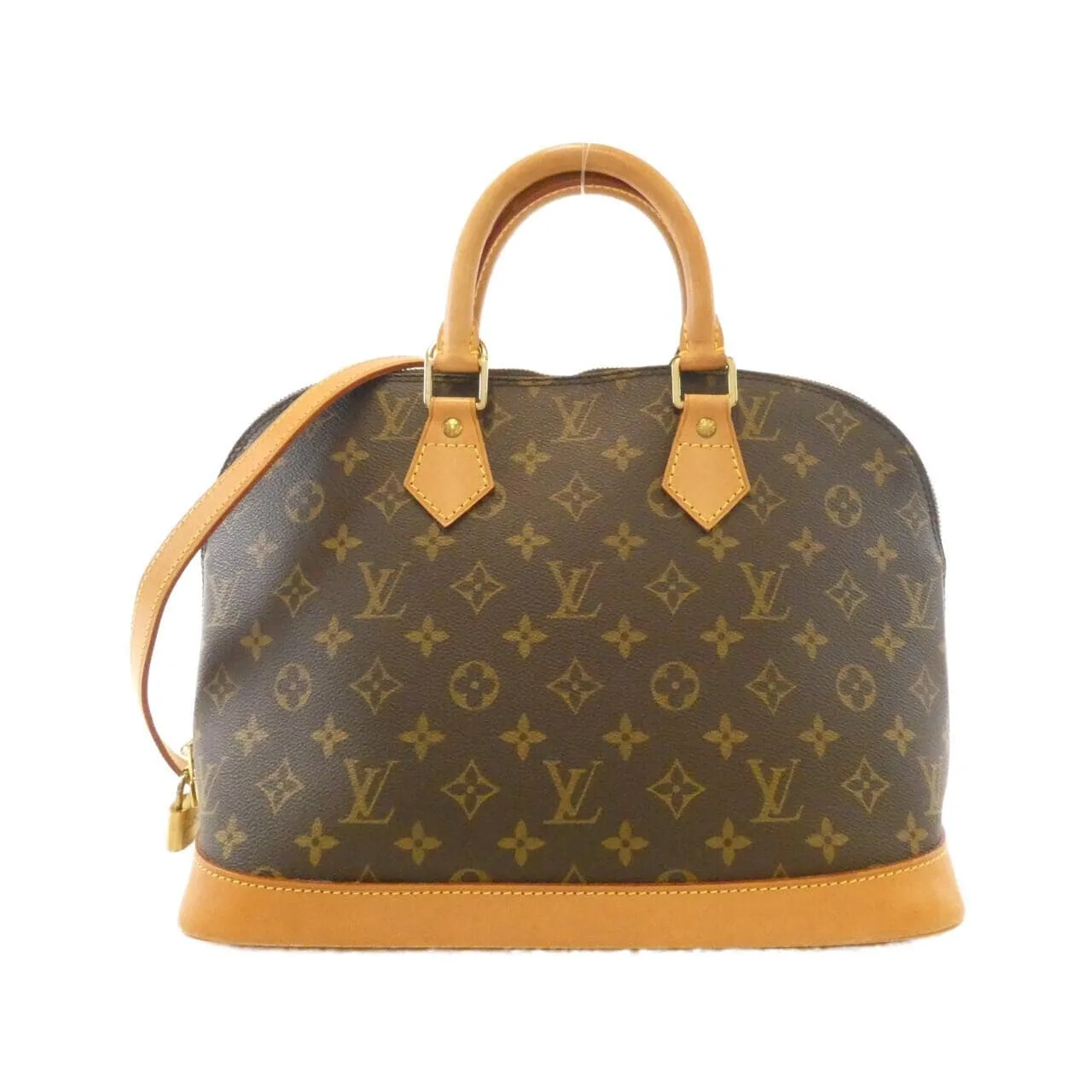 LOUIS VUITTON Alma M51130+J00142 Handbag Monogram Black