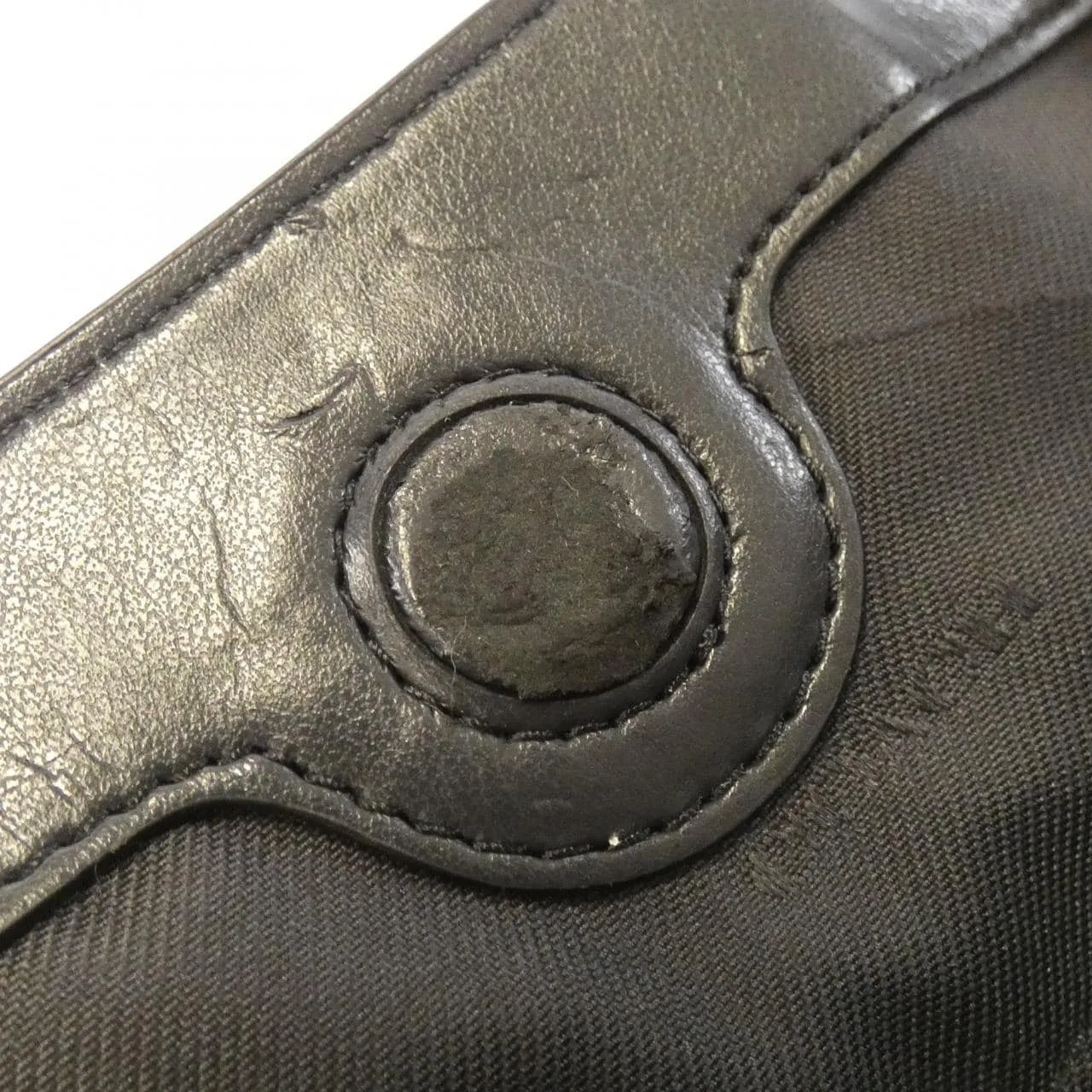 COACH 24947 Handbag Leather 深藍色 皮革 中古品A - 縮圖 7