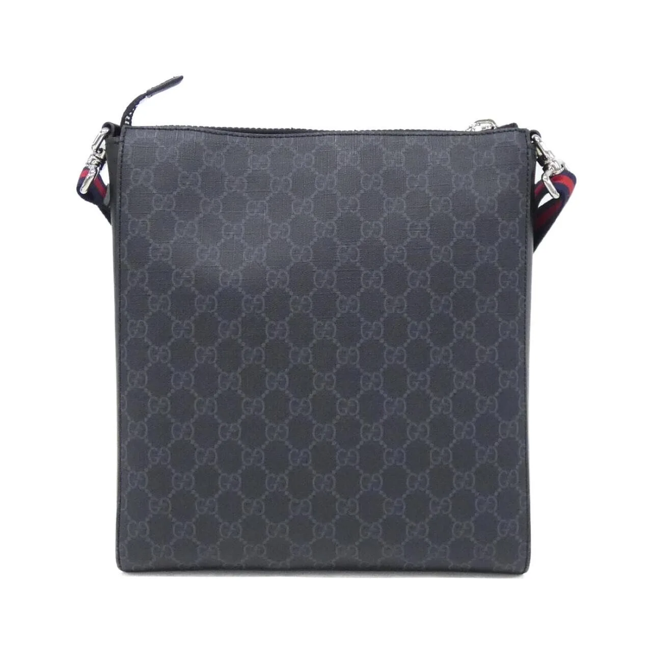 GUCCI 474137 K5RLN Shoulder Canvas 黑色 帆布 中古品A - 縮圖 2