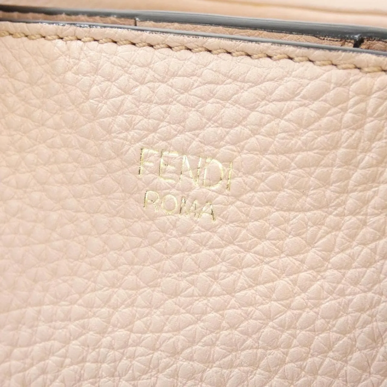 FENDI Sunshine Shopper 8BH367 SFR Tote 黑色 中古品A - 縮圖 4