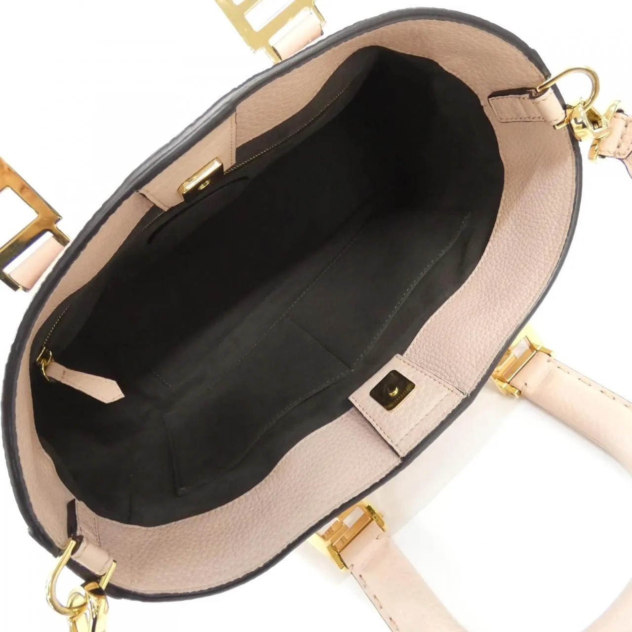 FENDI Sunshine Shopper 8BH367 SFR Tote 黑色 中古品A - 縮圖 9