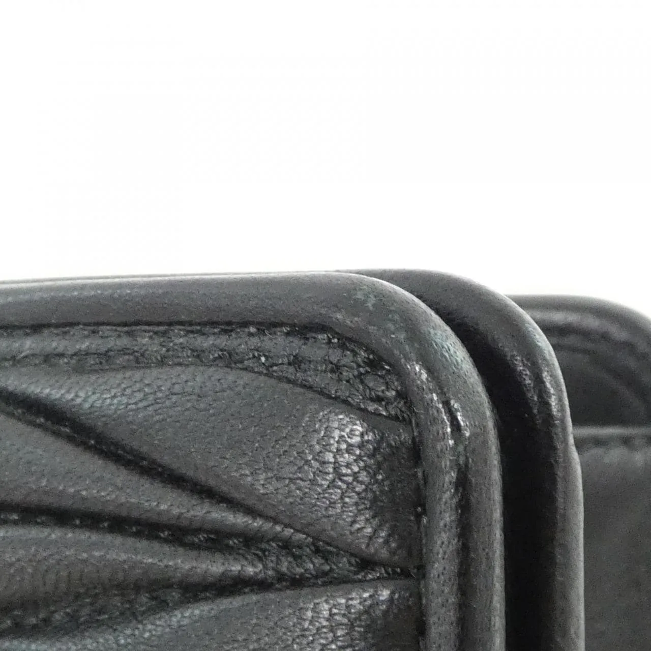 MIU MIU 5ZH029 Wallet Black Rank A - Thumbnail 4