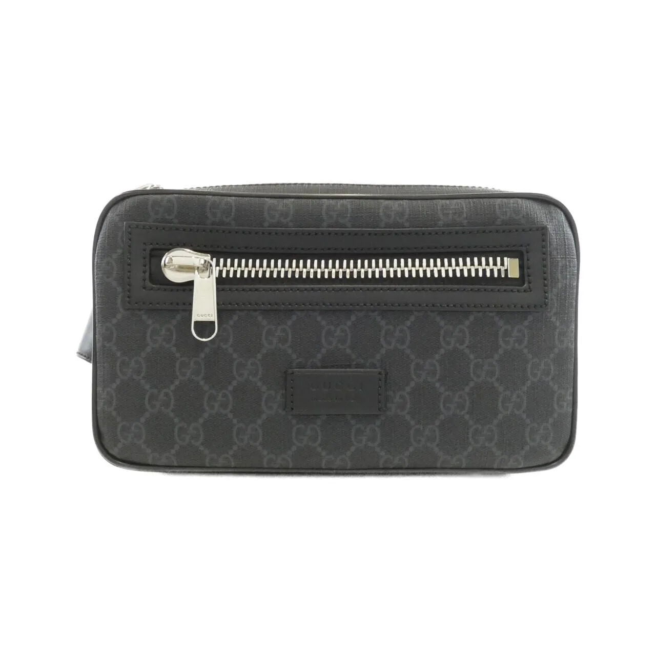 GUCCI 474293 K9RRN Belt Canvas Black
