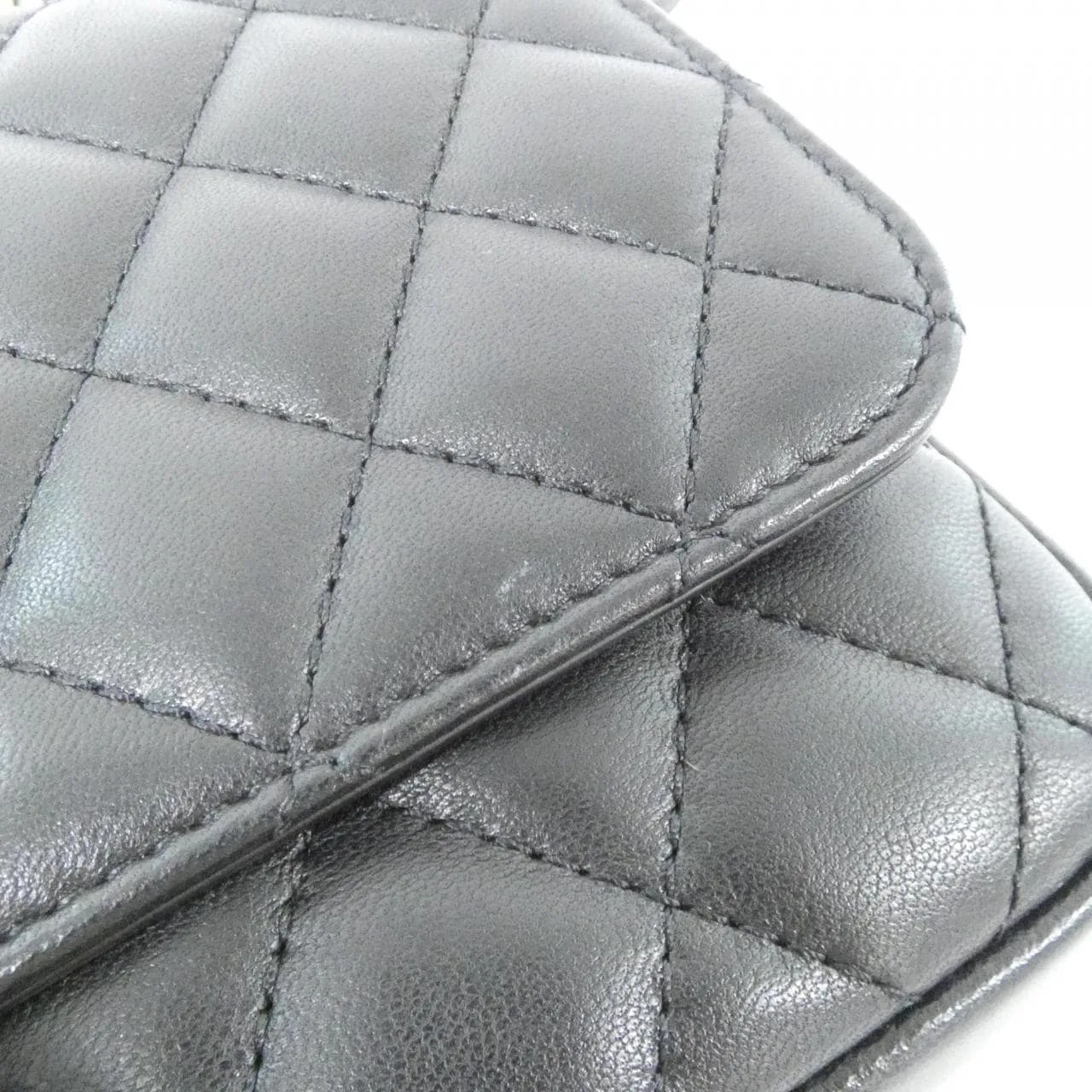 CHANEL AS0545 Shoulder Lambskin Black Lambskin Rank A - Thumbnail 5