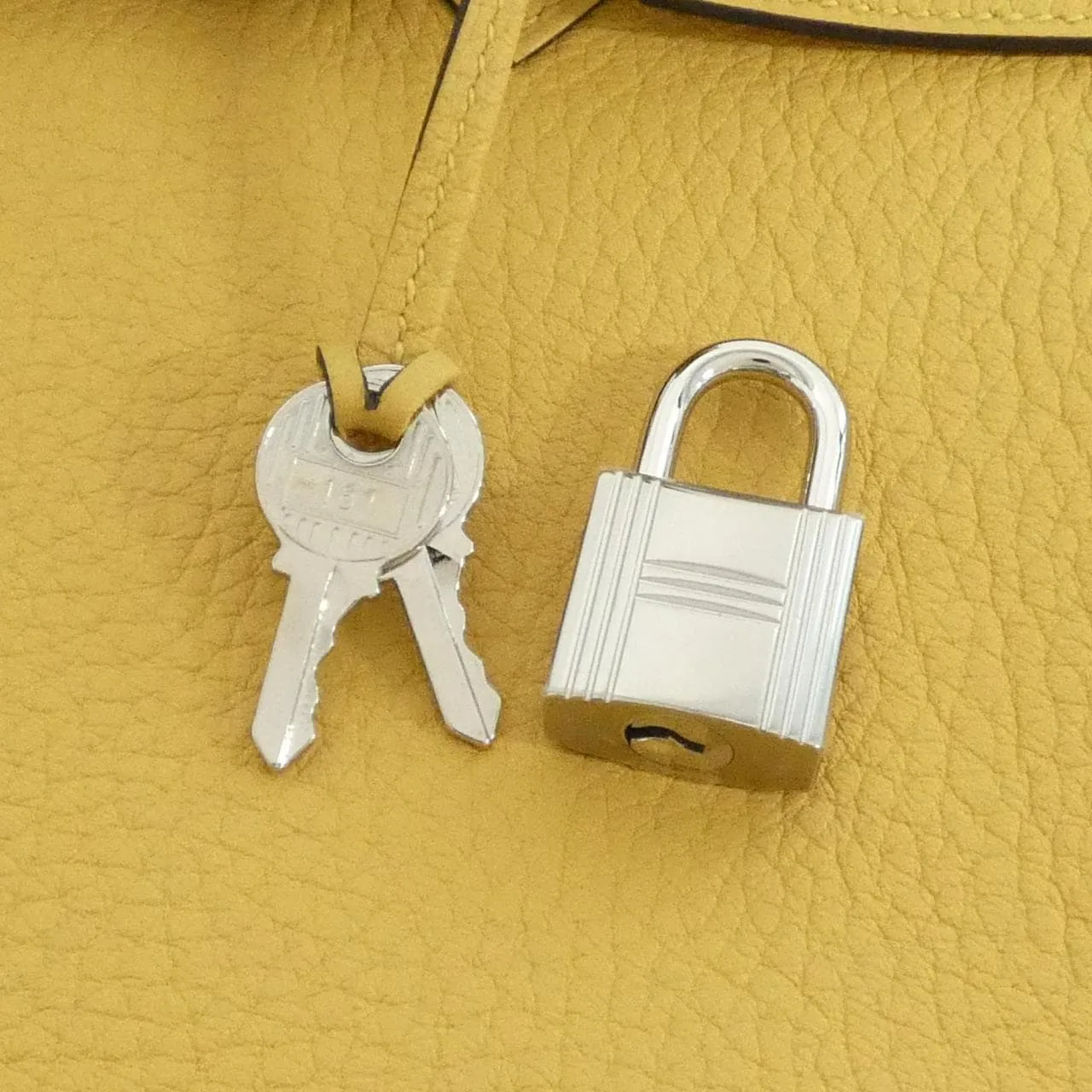 HERMES Birkin 041344CK Handbag Togo Togo Leather Unused - Thumbnail 4