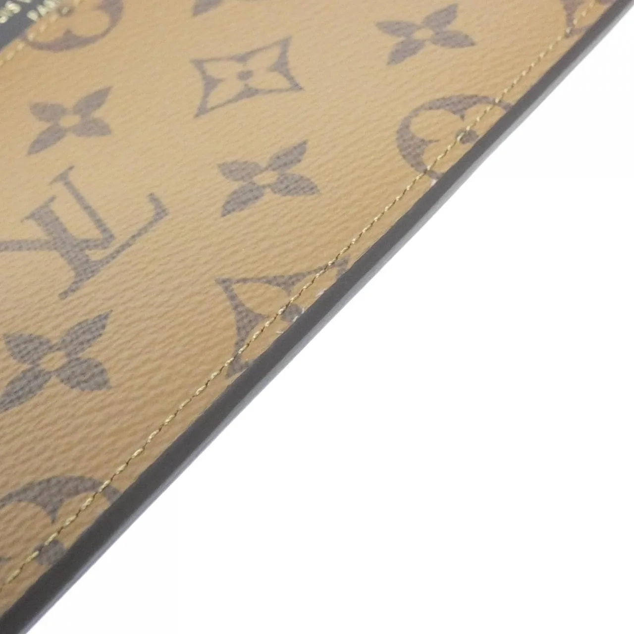 LOUIS VUITTON M80390 Wallet Monogram 黑色 Monogram 中古品A - 縮圖 4